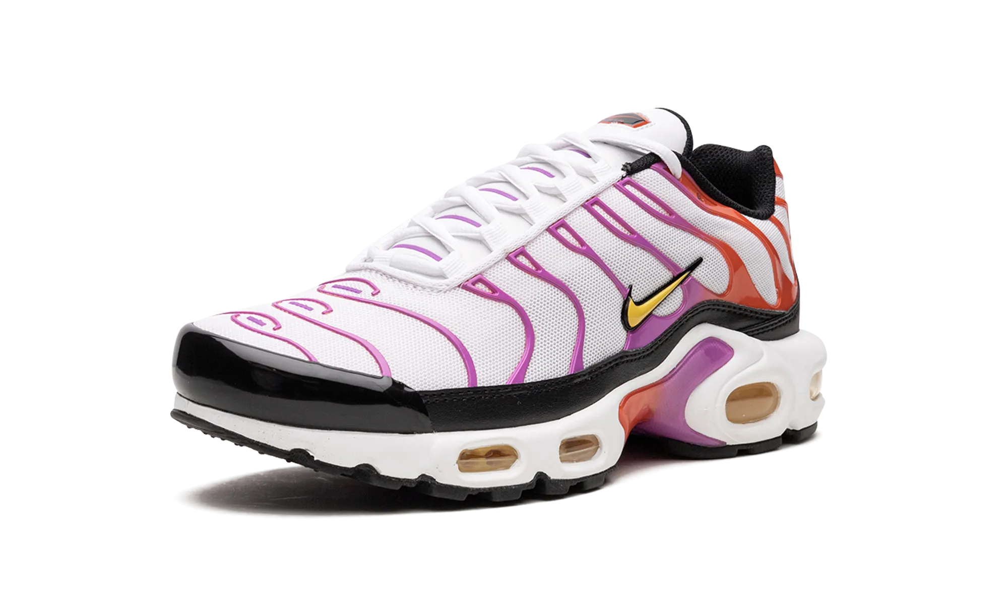 AIR MAX PLUS MNS WMNS "White Red Magenta" modern shoes compatible