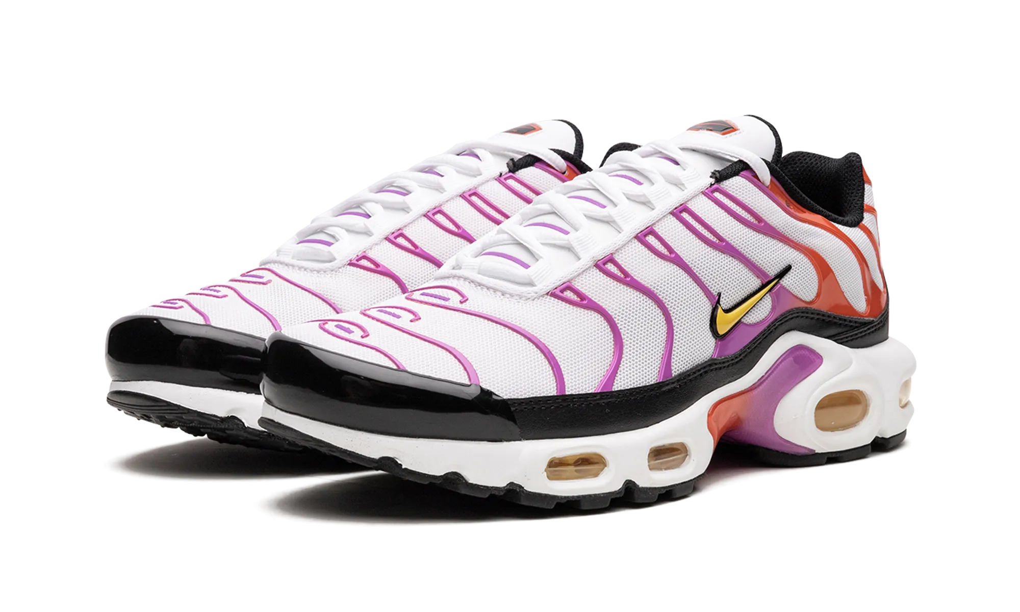 Soft Touch Light - colored AIR MAX PLUS MNS WMNS "White Red Magenta"