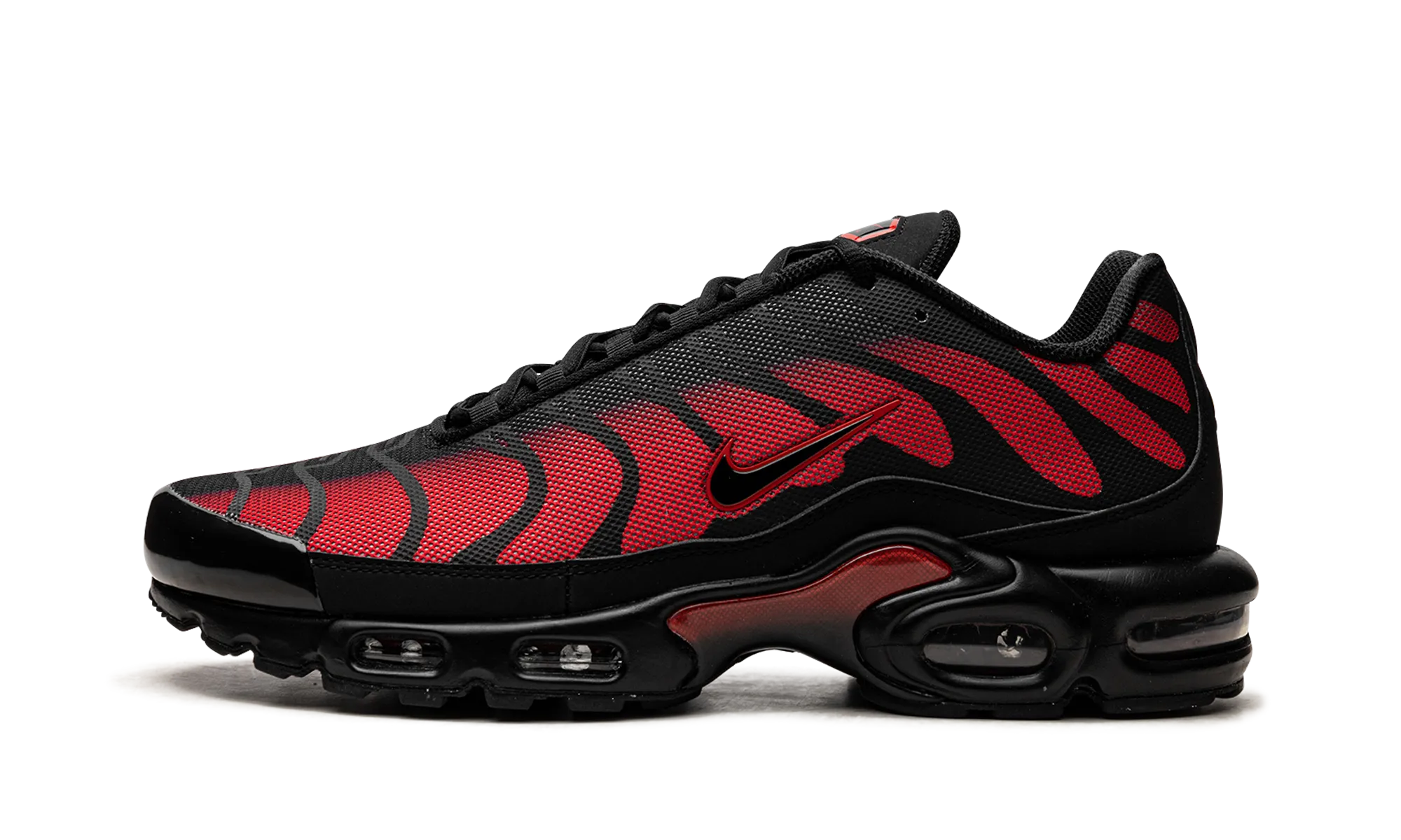 LeatherUpper Air Max Plus "Bred Reflective"