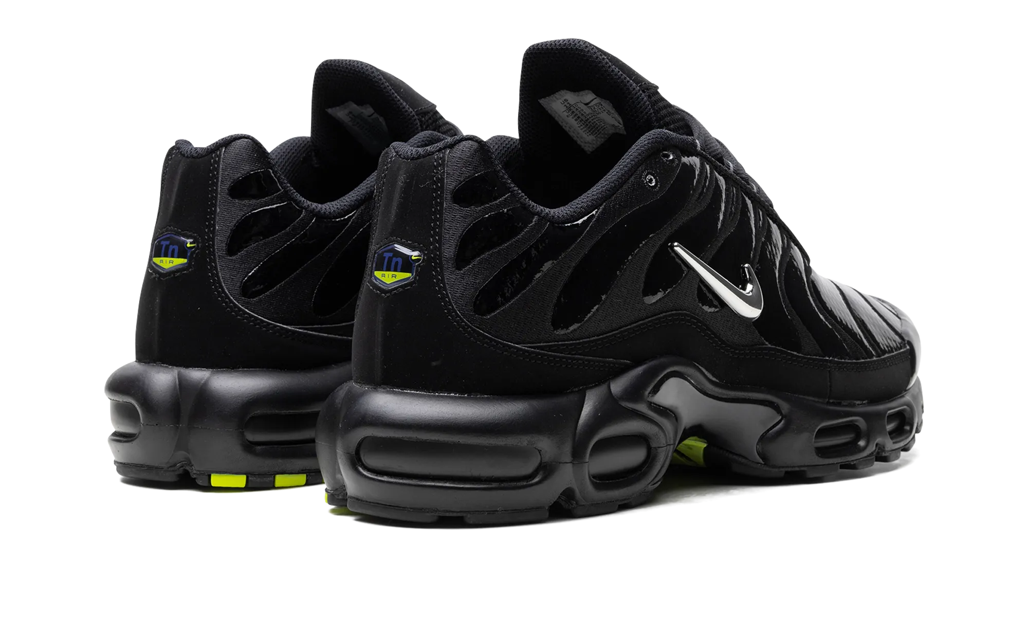Air Max Plus "Metallic Black" Injury prevention running in a cycling studio shoes