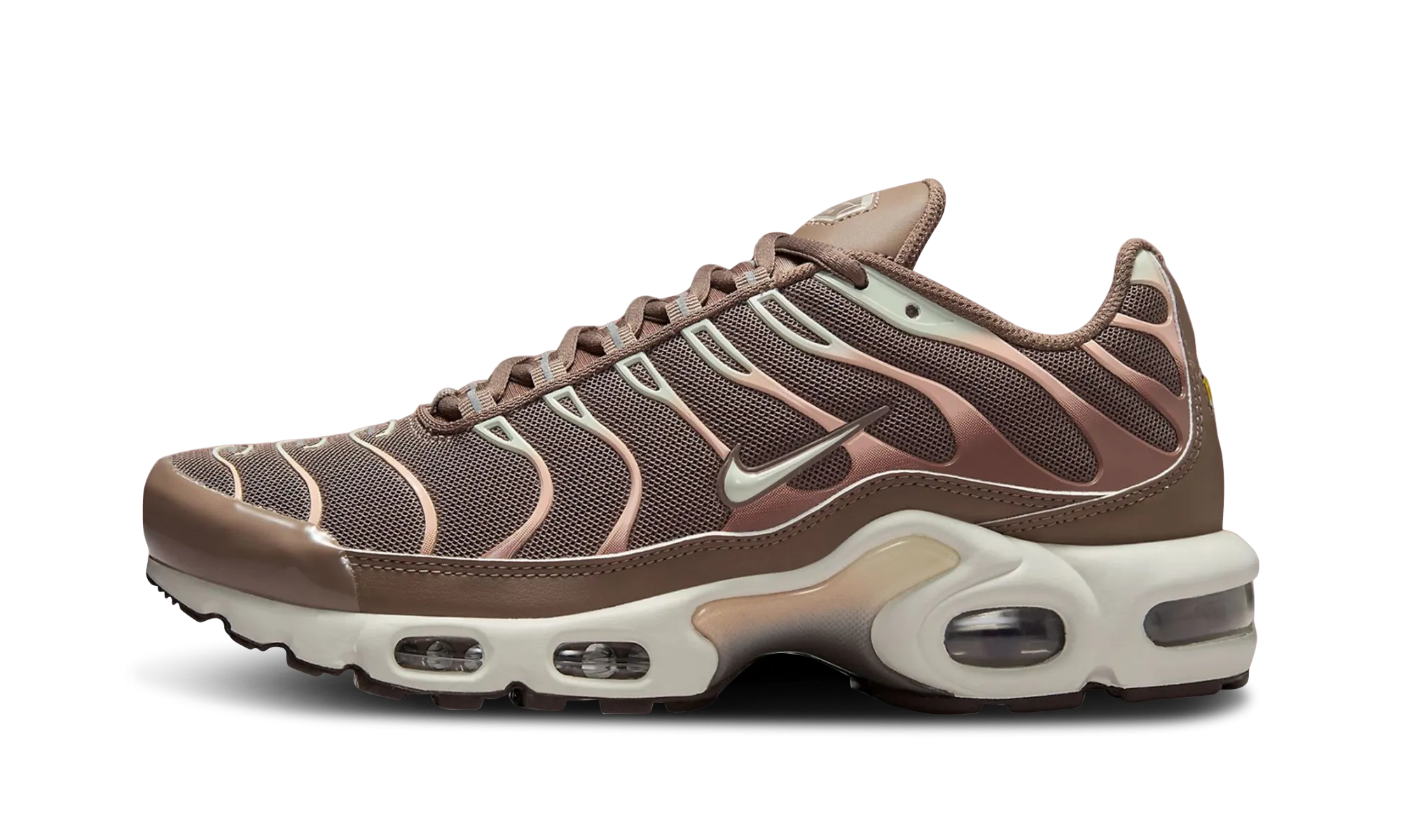 running with a safety light EVAComfort Air Max Plus "Mink Brown"