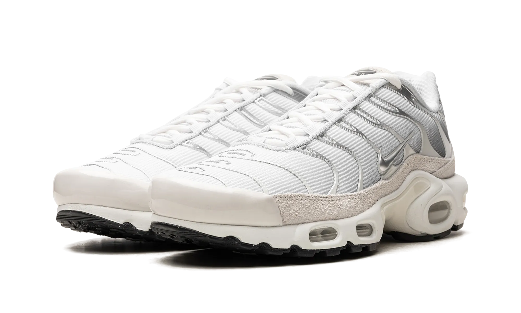 Air Max Plus "Pure Platinum" Lace   Up Design
