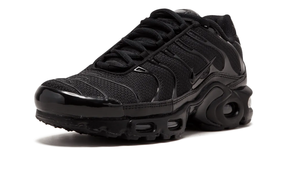 Air Max Plus "Triple Black" Design-led performance - oriented