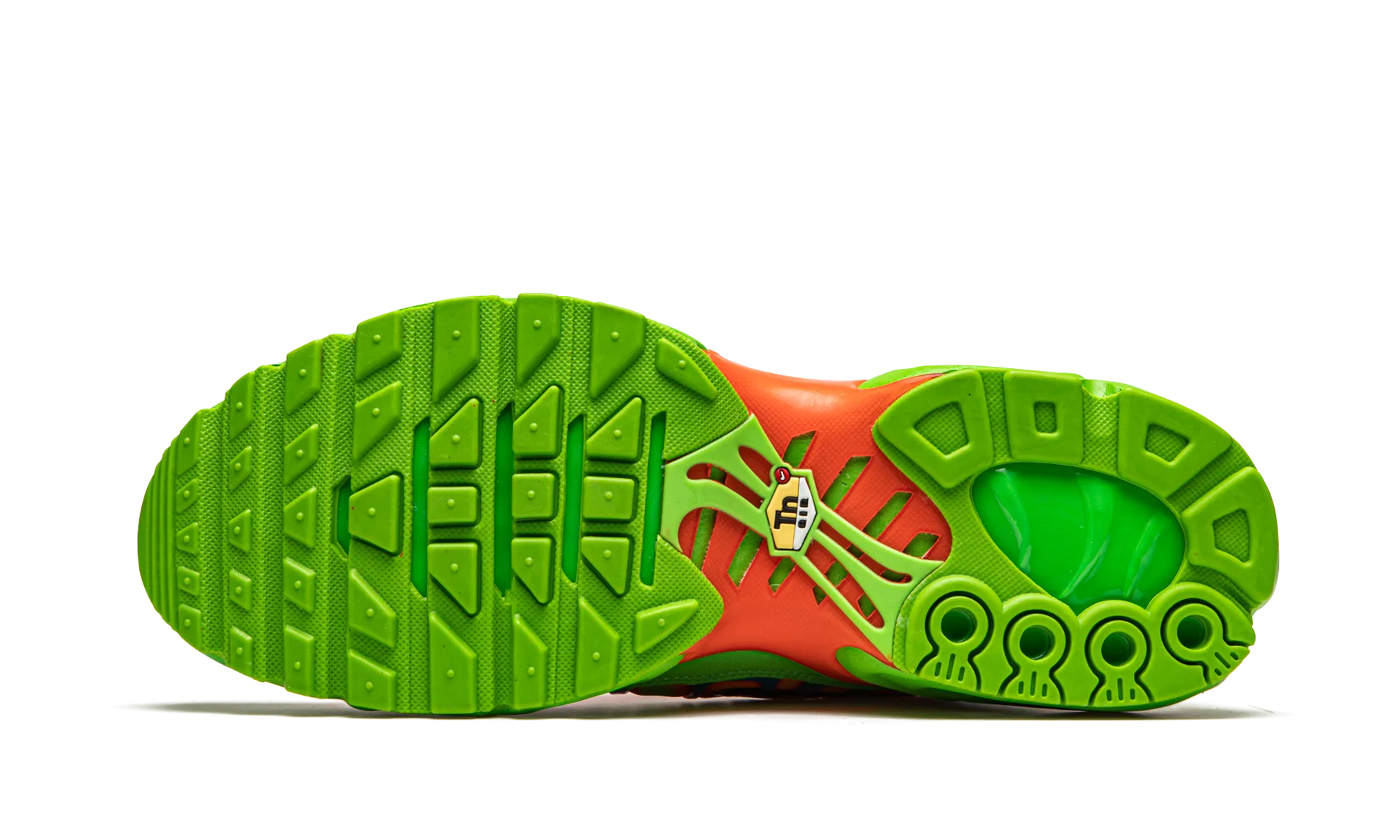 running shoes for men in their 50s rigid - upper shoes Air Max Plus TN "Supreme - Green / Orange"