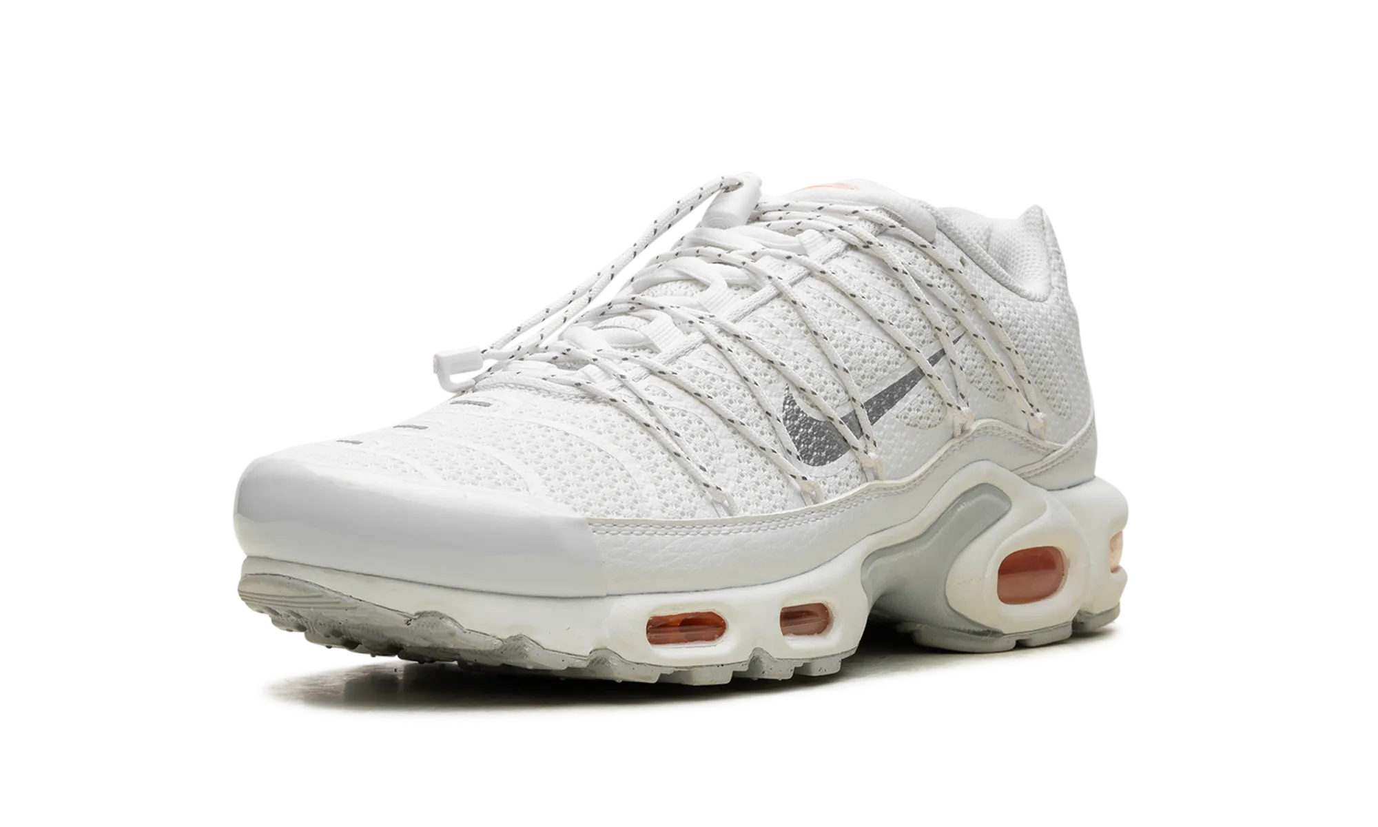 gym - goer shoes Light - up Air Max Plus Utility "White Safety Orange"