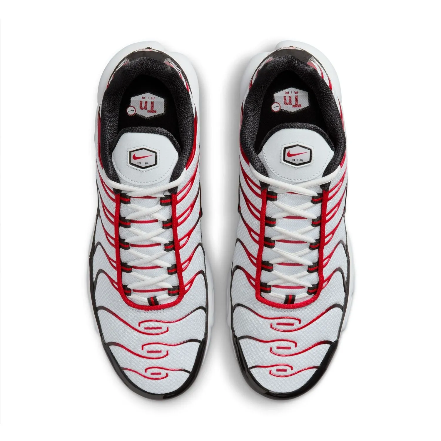 Budget - friendly Air Max Plus 'White Black University Red'