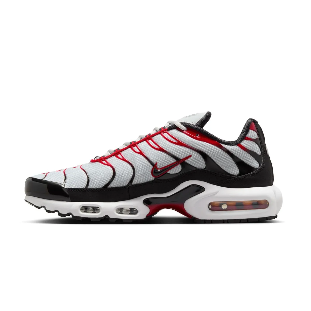 Air Max Plus 'White Black University Red' All-day style