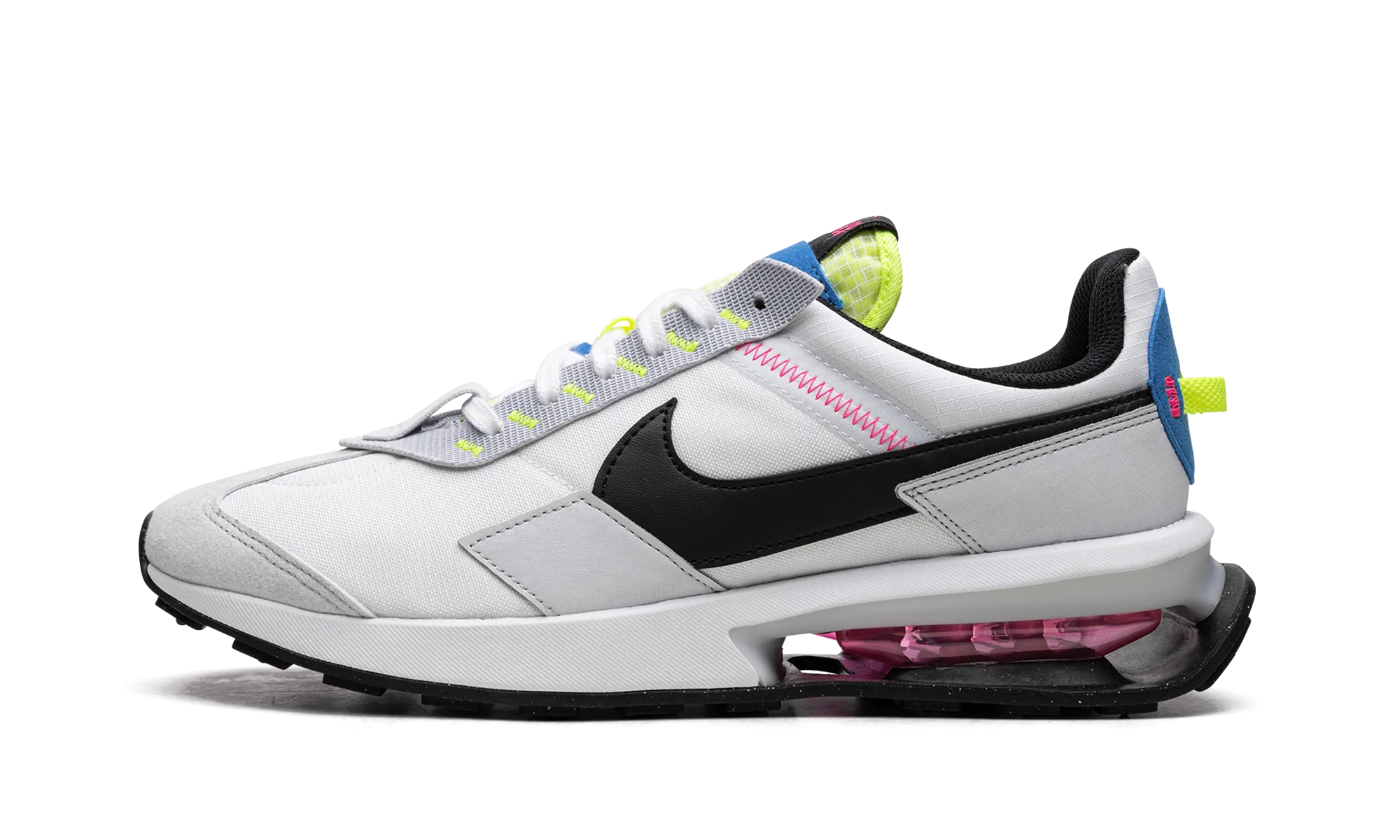 forefoot support ethnic - themed running option Air Max Pre-Day "White Pure Platinum Volt"