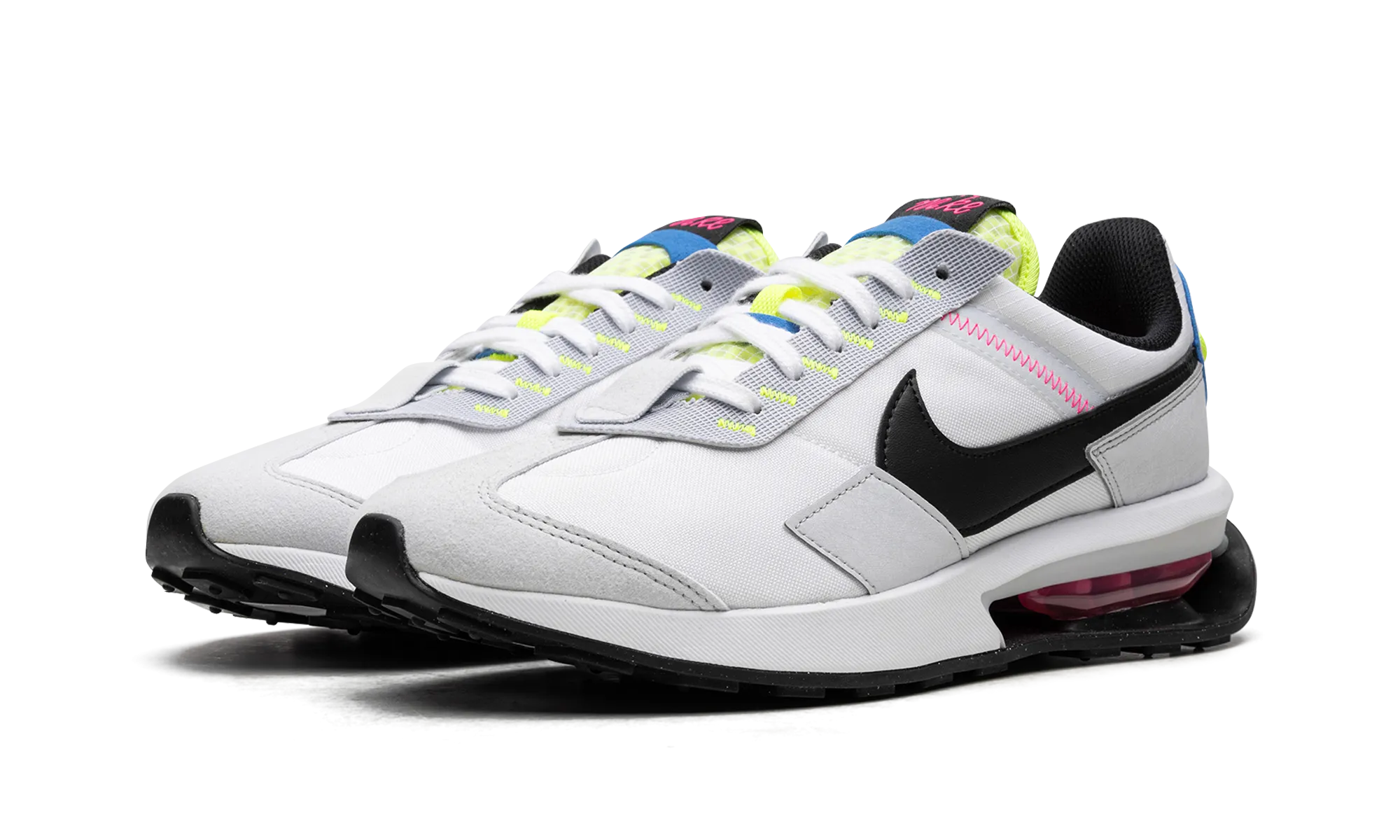 Air Max Pre-Day "White Pure Platinum Volt" day running shoes sprinter
