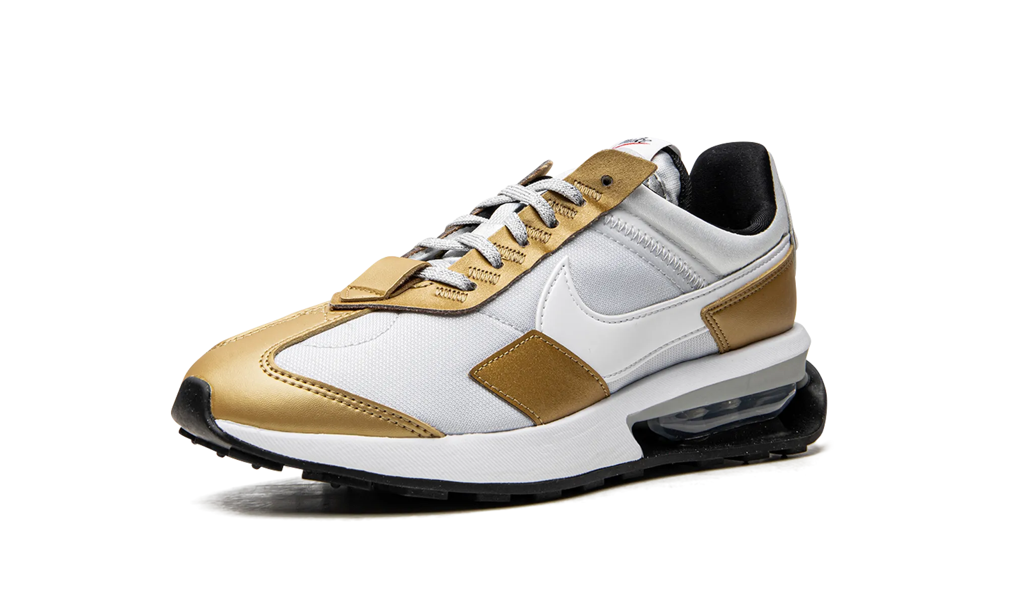 sports - brand shoes youth running footgear AIR MAX PRE DAY SE MNS WMNS "Pure Platinum / Metallic Gold"
