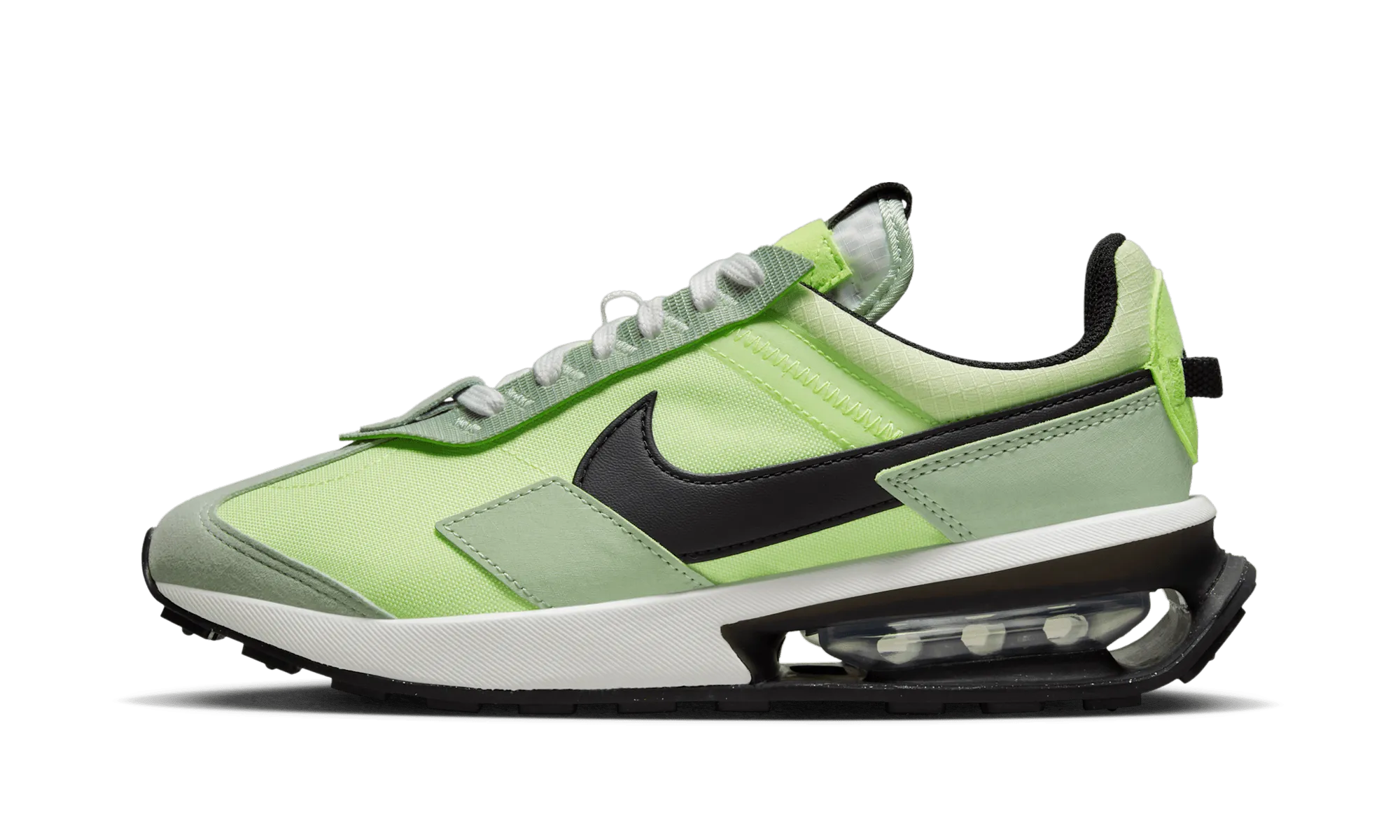 Air Max Pre-Day WMNS "Light Liquid Lime" running for a change of scenery Comfortable Step