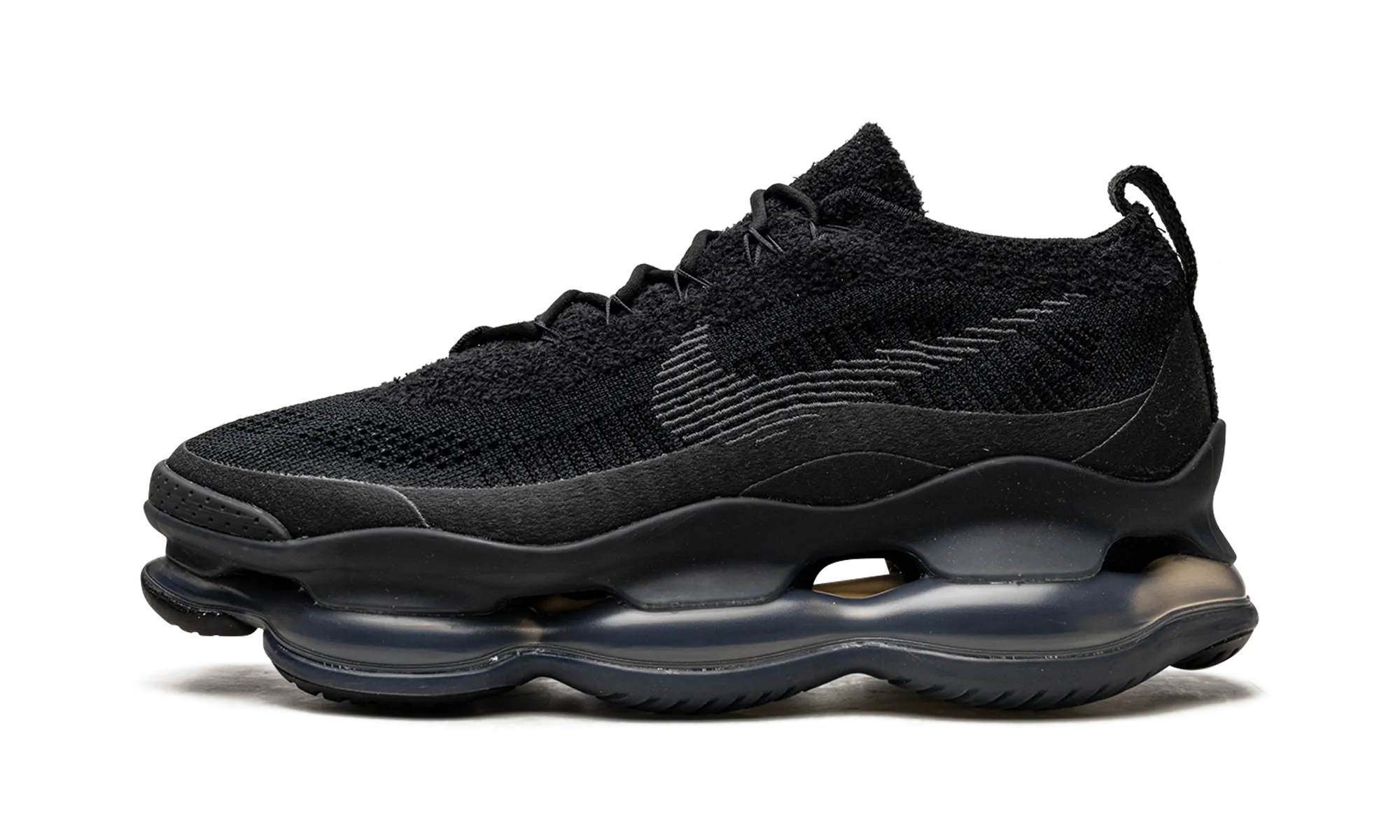 track athletes' shoes loose - fit shoes AIR MAX SCORPION FK MNS WMNS "Triple Black"