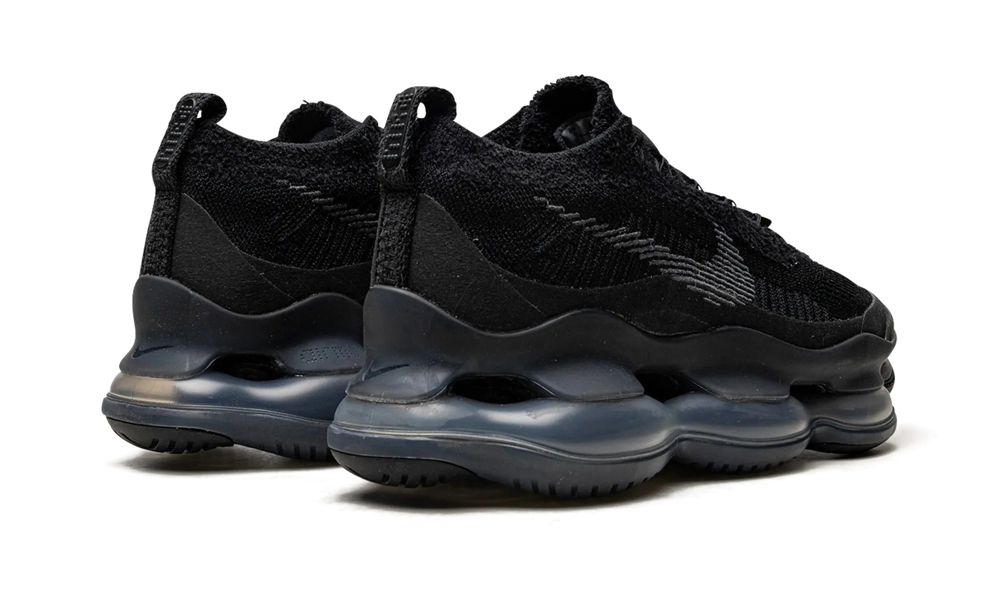 Air Max Scorpion Flyknit "Triple Black" Comfortable Arch Support