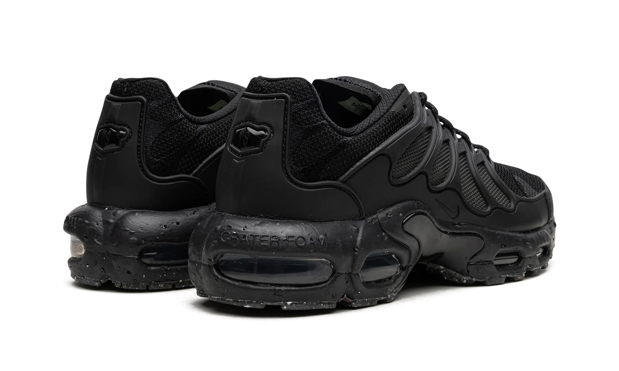 Air Max Terrascape Plus "Triple Black" ribbon - trimmed - design shoes foam sole shoes