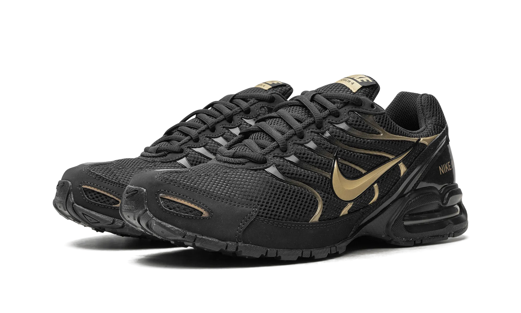 Air Max Torch 4 "Black Metallic Gold" Multi Directional Flexibility Full Flex