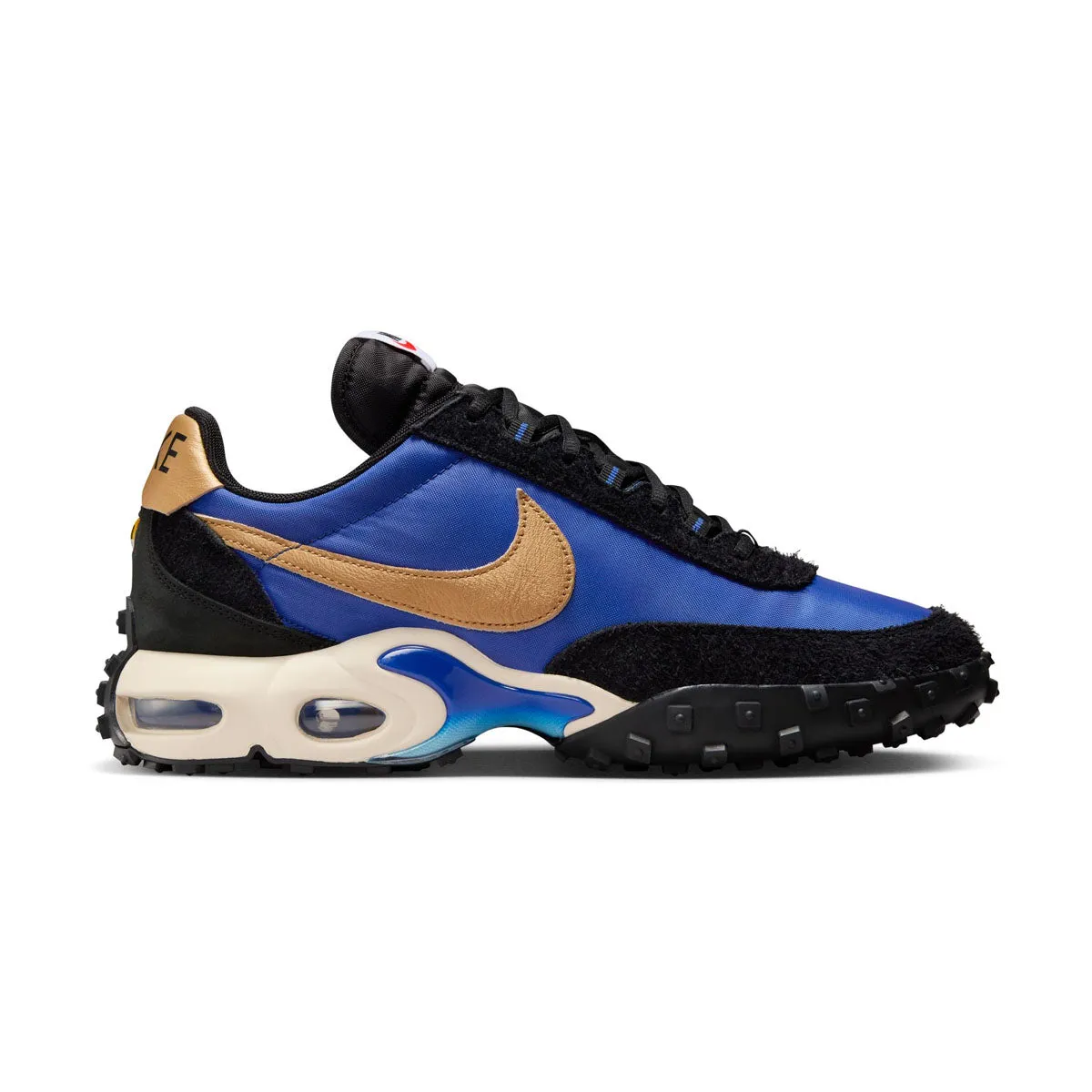 Padded look Elevated Comfort Air Max Waffle SP 'Black Hyper Blue'