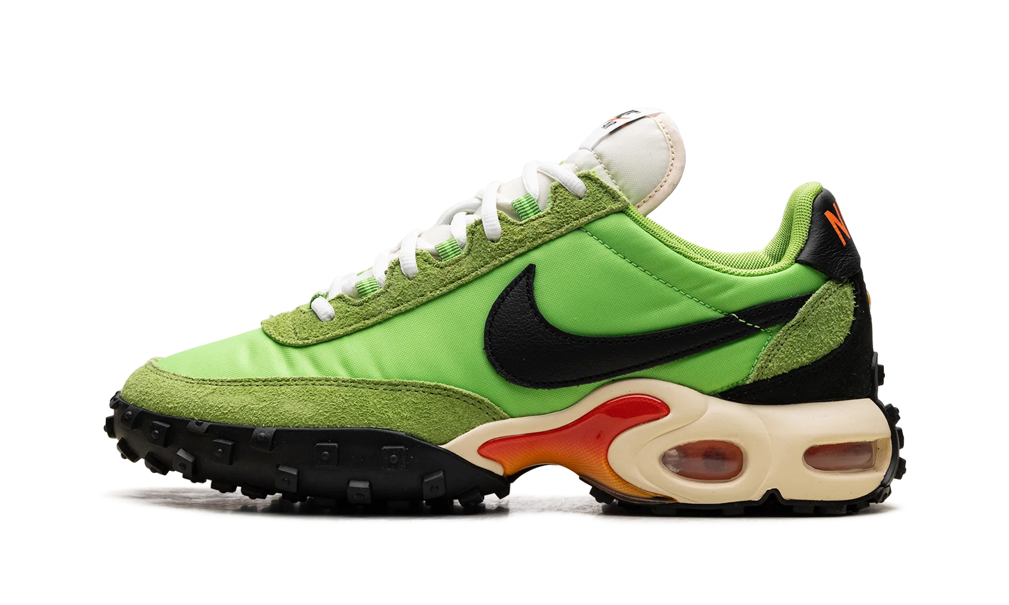 mid - top height Air Max Waffle SP "Action Green"
