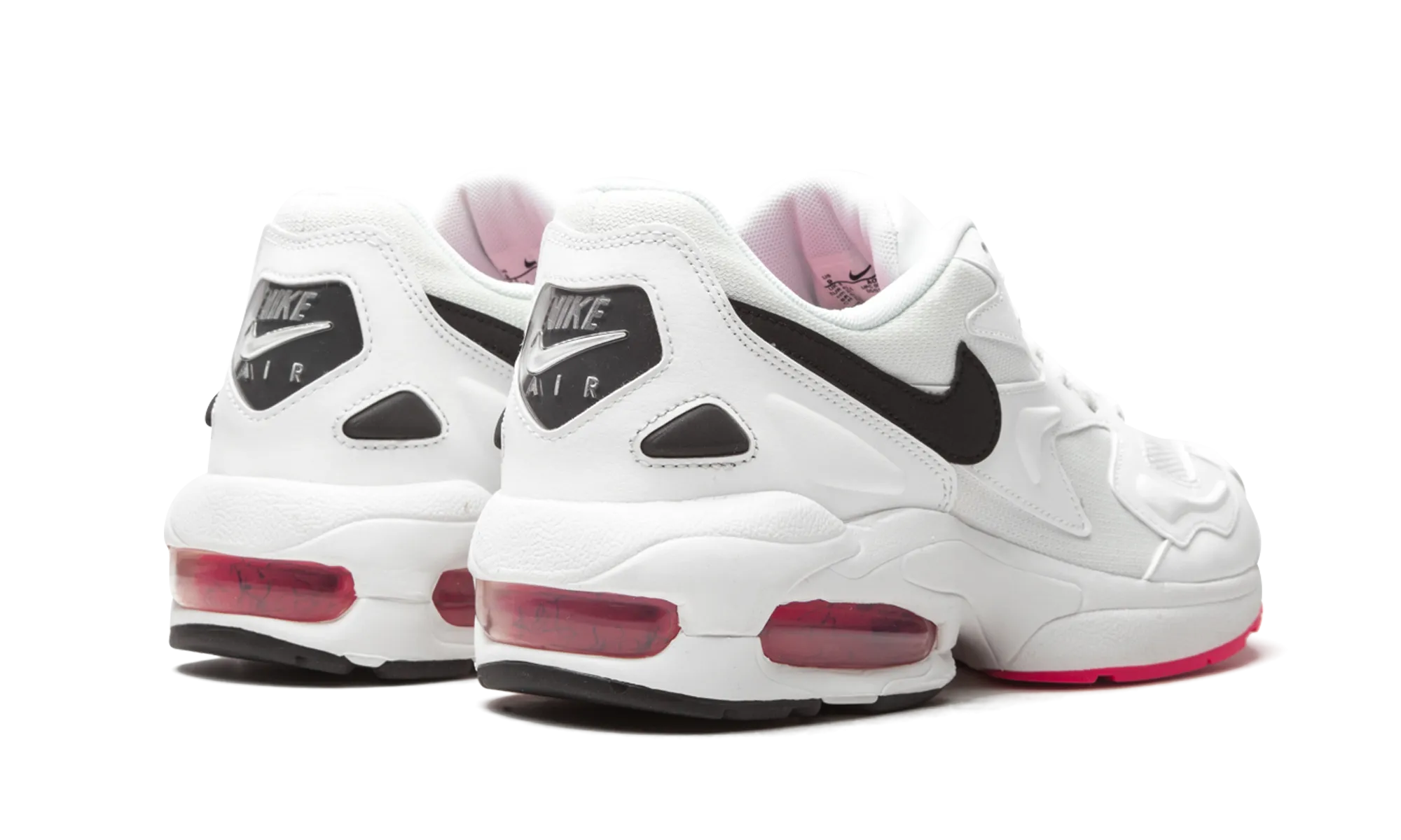 Balanced Air Max 2 Light "White / Black / Hyper Pink"