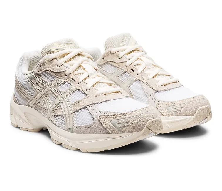 Shock Absorbent Soft Bounce Womens Asics Gel-1130 (White/Birch)