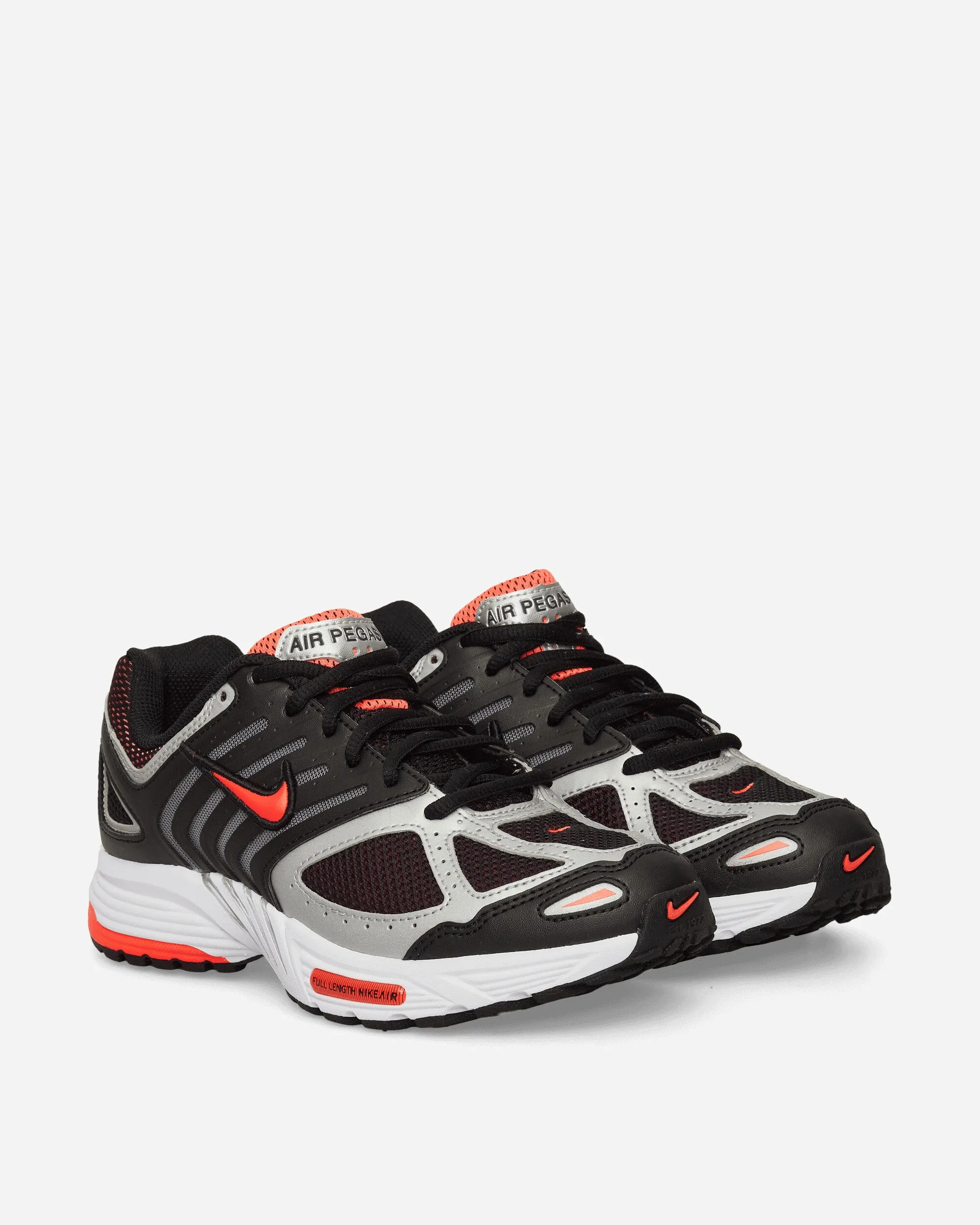 Air Pegasus 2005 Sneakers Black / Bright Crimson Flat Sole
