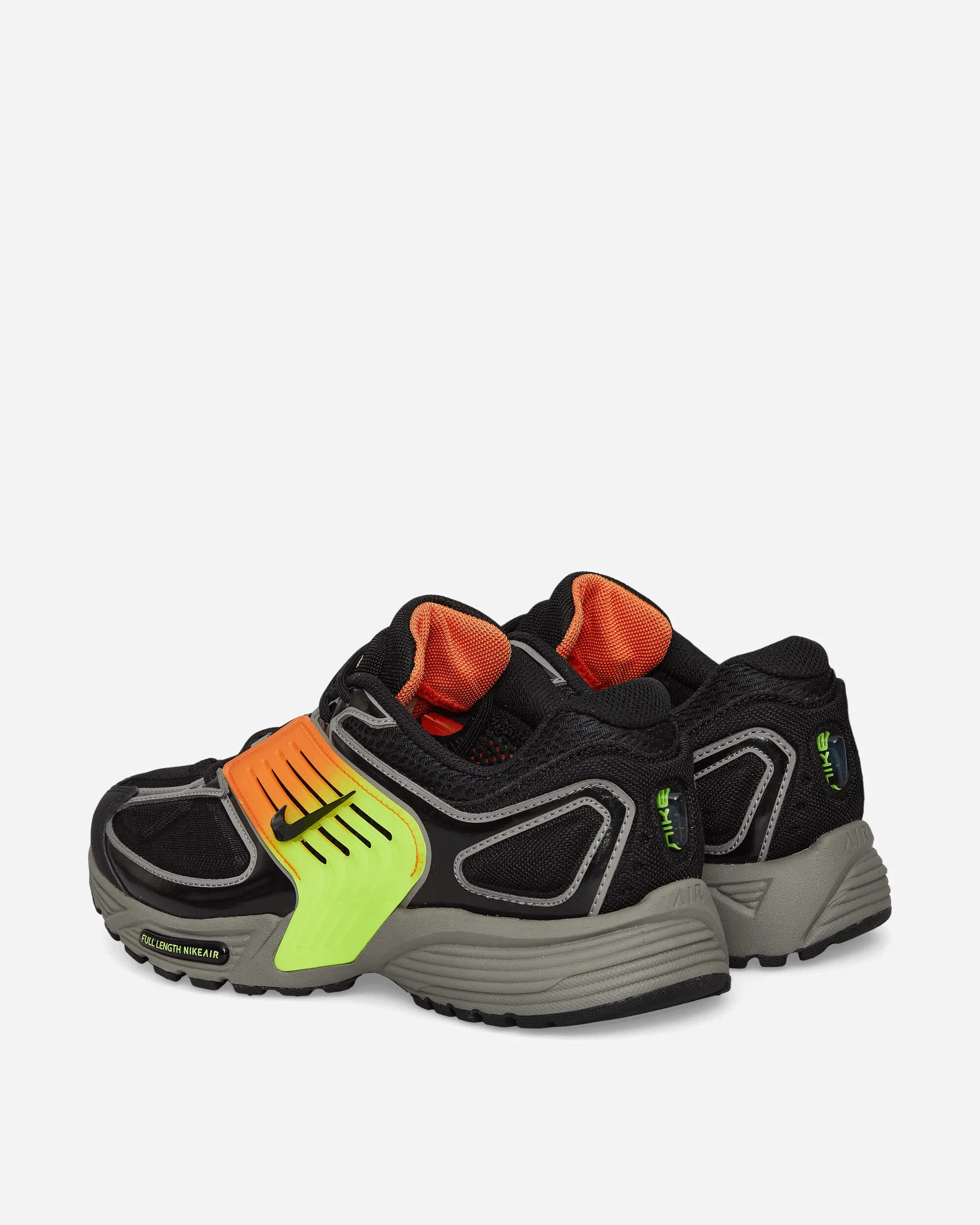 Air Pegasus Wave Sneakers Black / Flat Pewter / Safety Orange Lightweight Feel