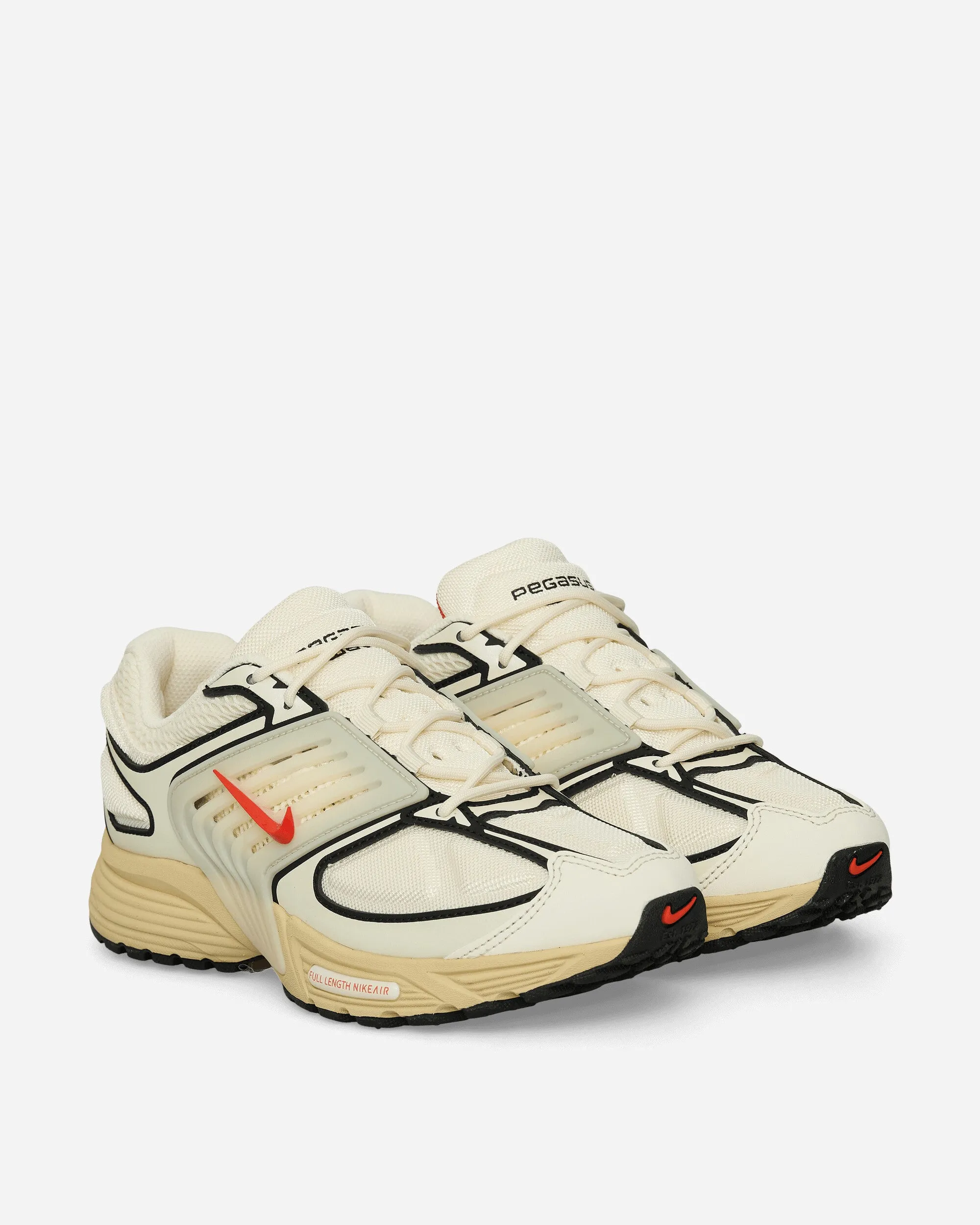 High Performance Core Motion Air Pegasus Wave Sneakers Coconut Milk / Picante Red