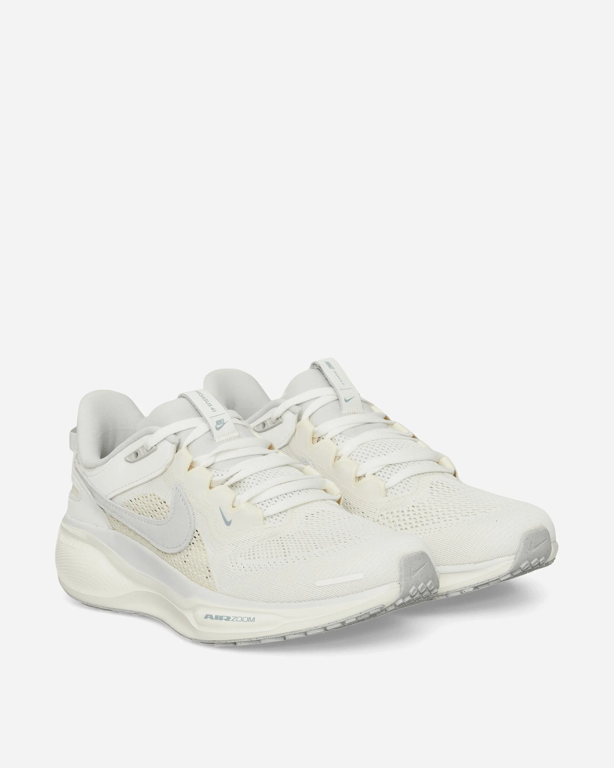 Air Zoom Pegasus 41 Sneakers Ivory / Coconut Milk All-Weather Design Adaptive Cushioning System