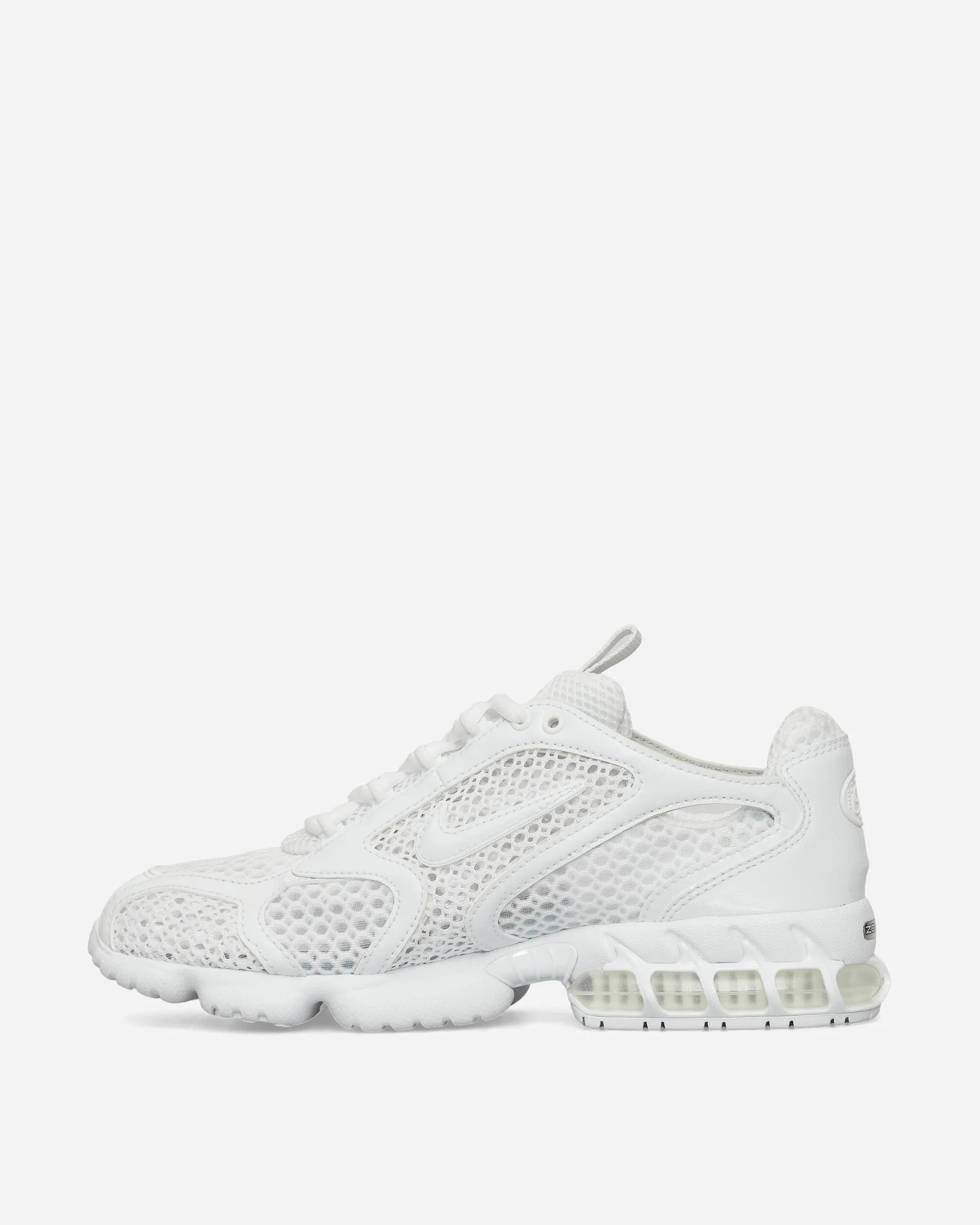 Air Zoom Spiridon Cage 2 Sneakers White Morning Rush Breathable Perforations