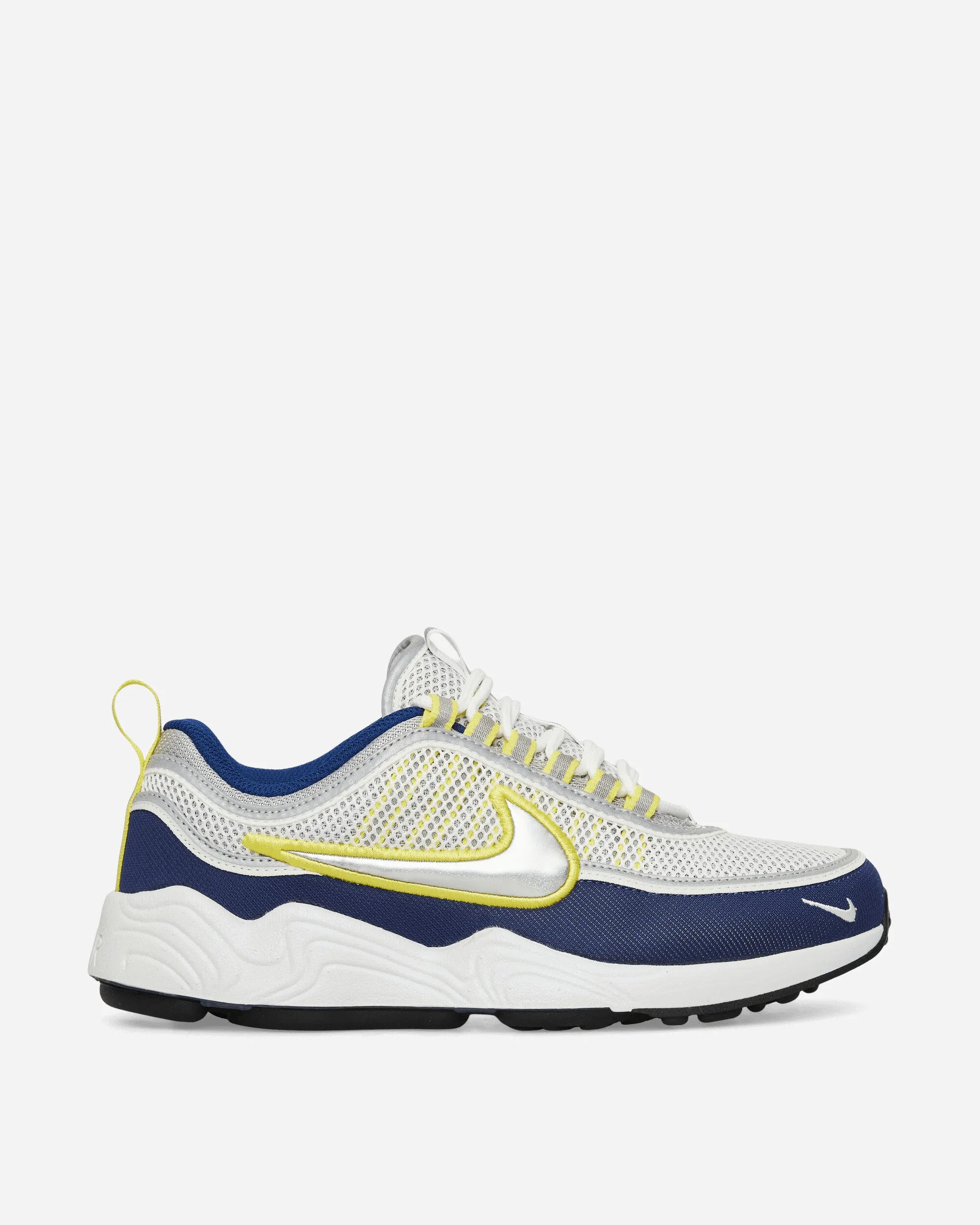 Air Zoom Spiridon Sneakers Deep Royal Blue / Metallic Silver Athletic Performance Refined Ease