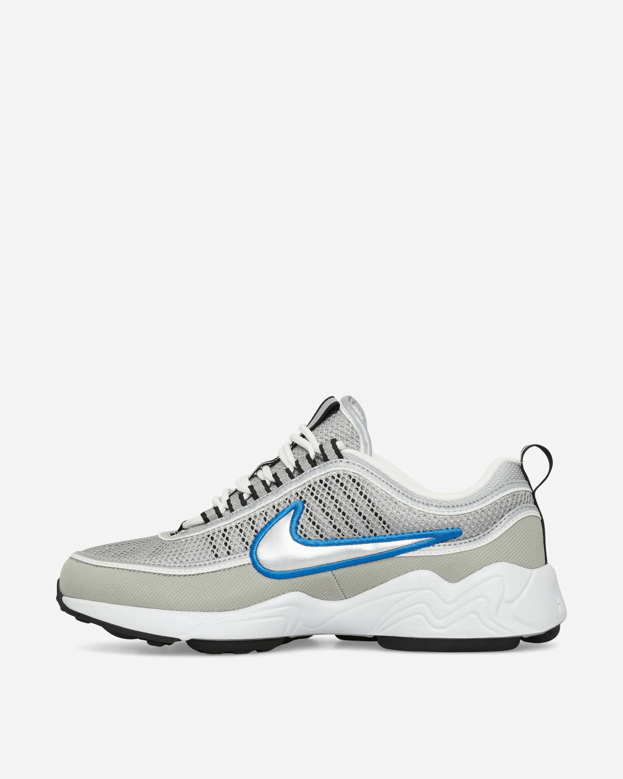 Effortless Wear Air Zoom Spiridon Sneakers Metallic Silver / Signal Blue