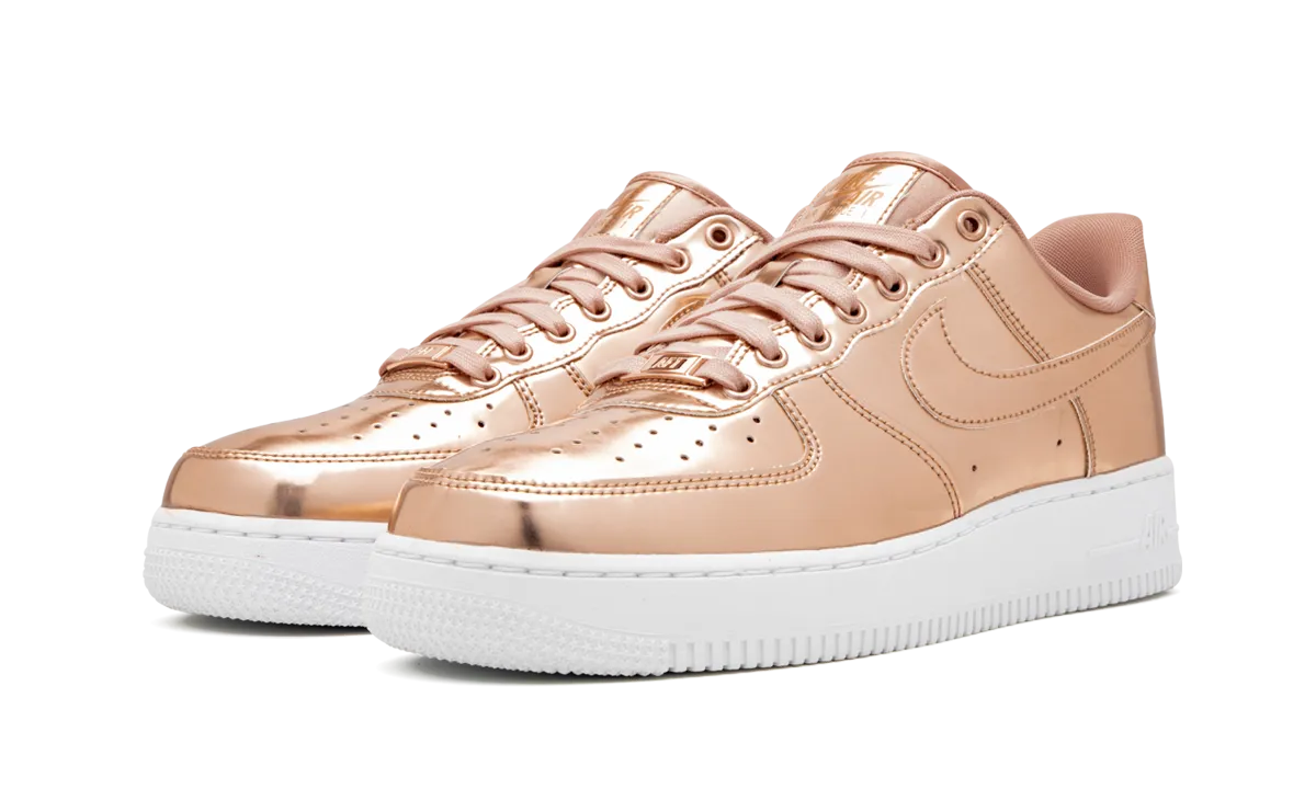 Recycled Polyester Weather Ready AIR FORCE 1 SP WMNS "Metallic Bronze"