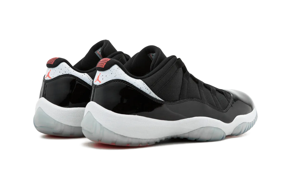 Air Jordan 11 Retro Low "Infrared" Stretchable Fabric Outdoor Agility