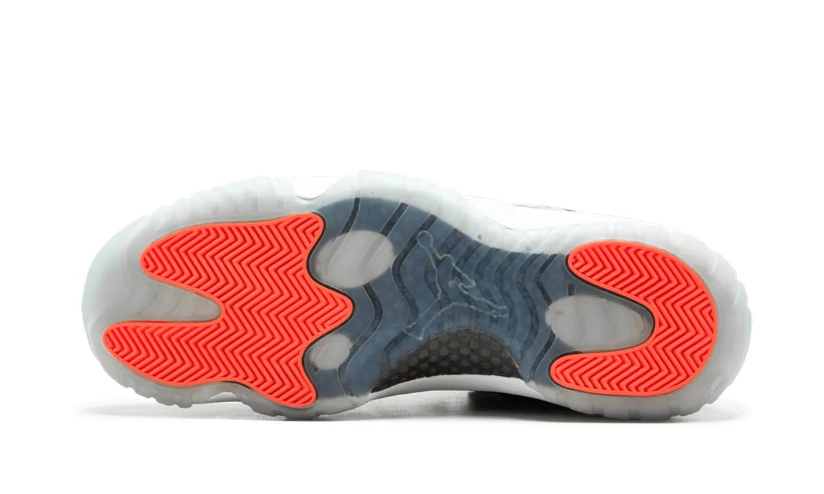 Air Jordan 11 Retro Low "Infrared" Arch Support System Adaptive Collar Padding
