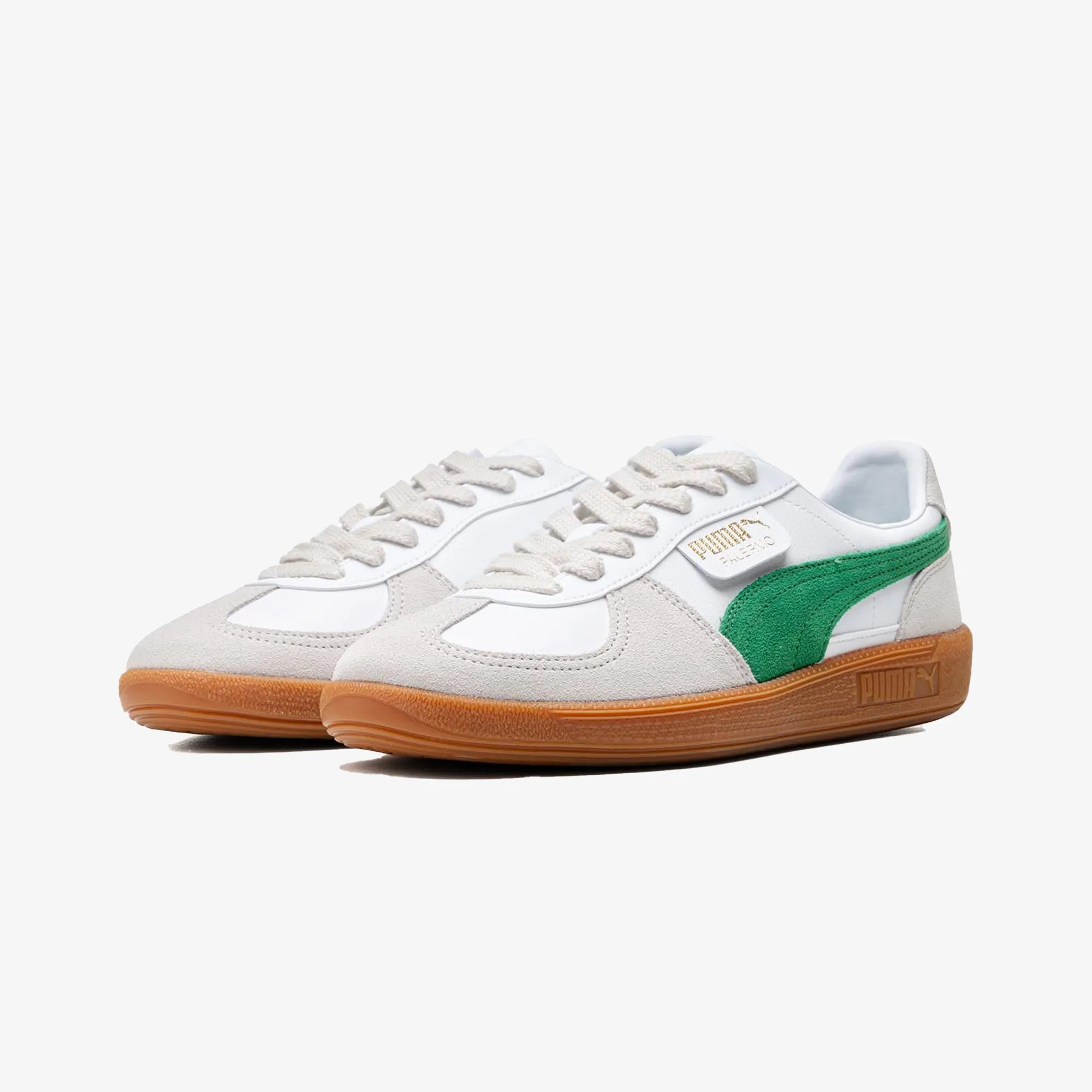 PUMA | PALERMO LTH { PUMA WHITE/GREEN Jump Hike