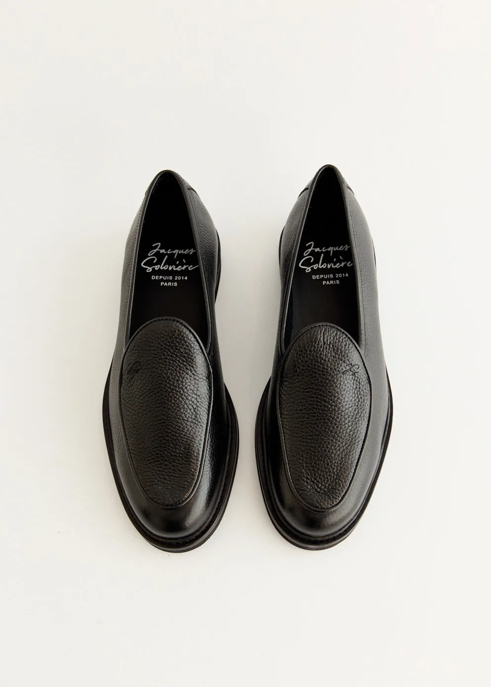 Soft Texture Alexis Loafers
