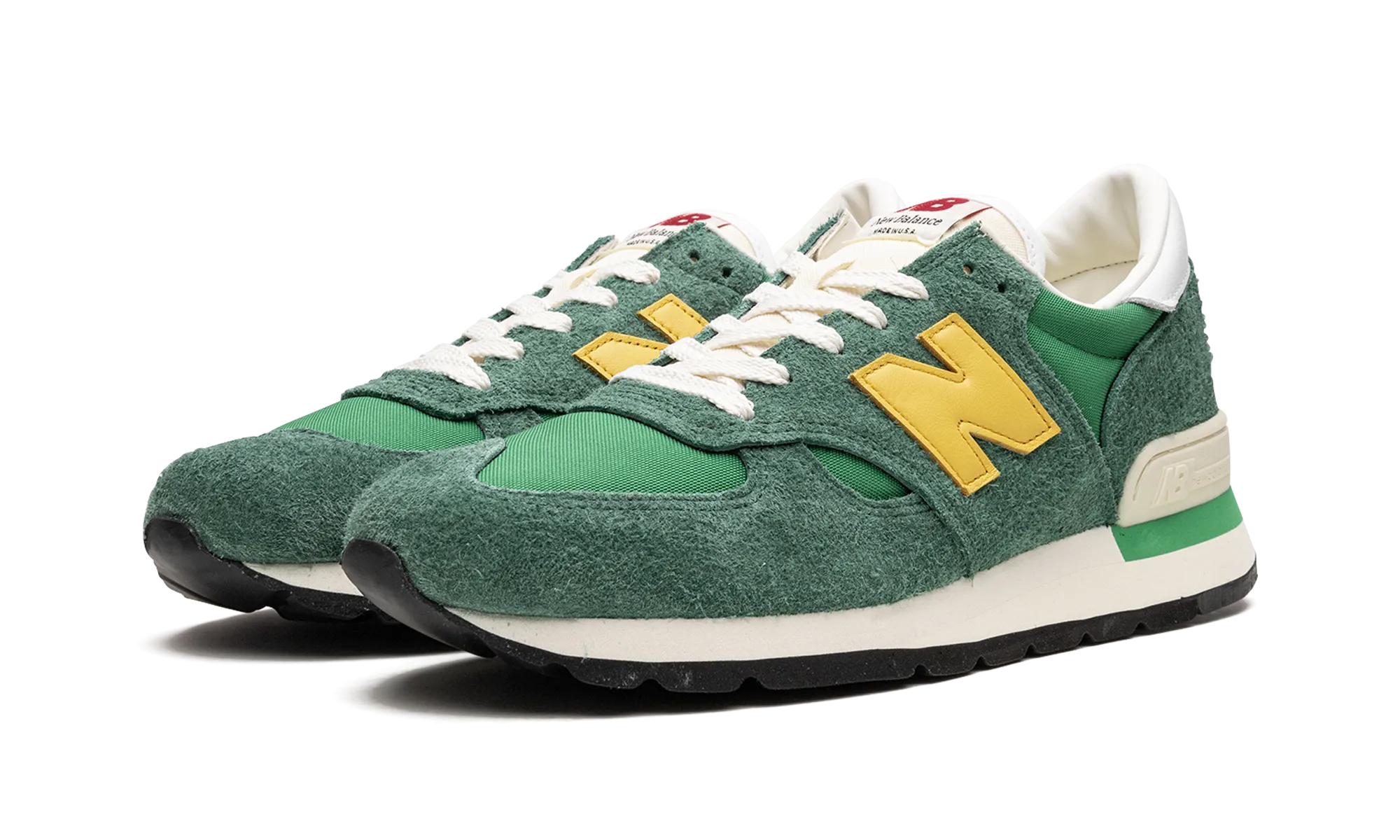 990 V1 "Green/Gold" UV - protection shoes