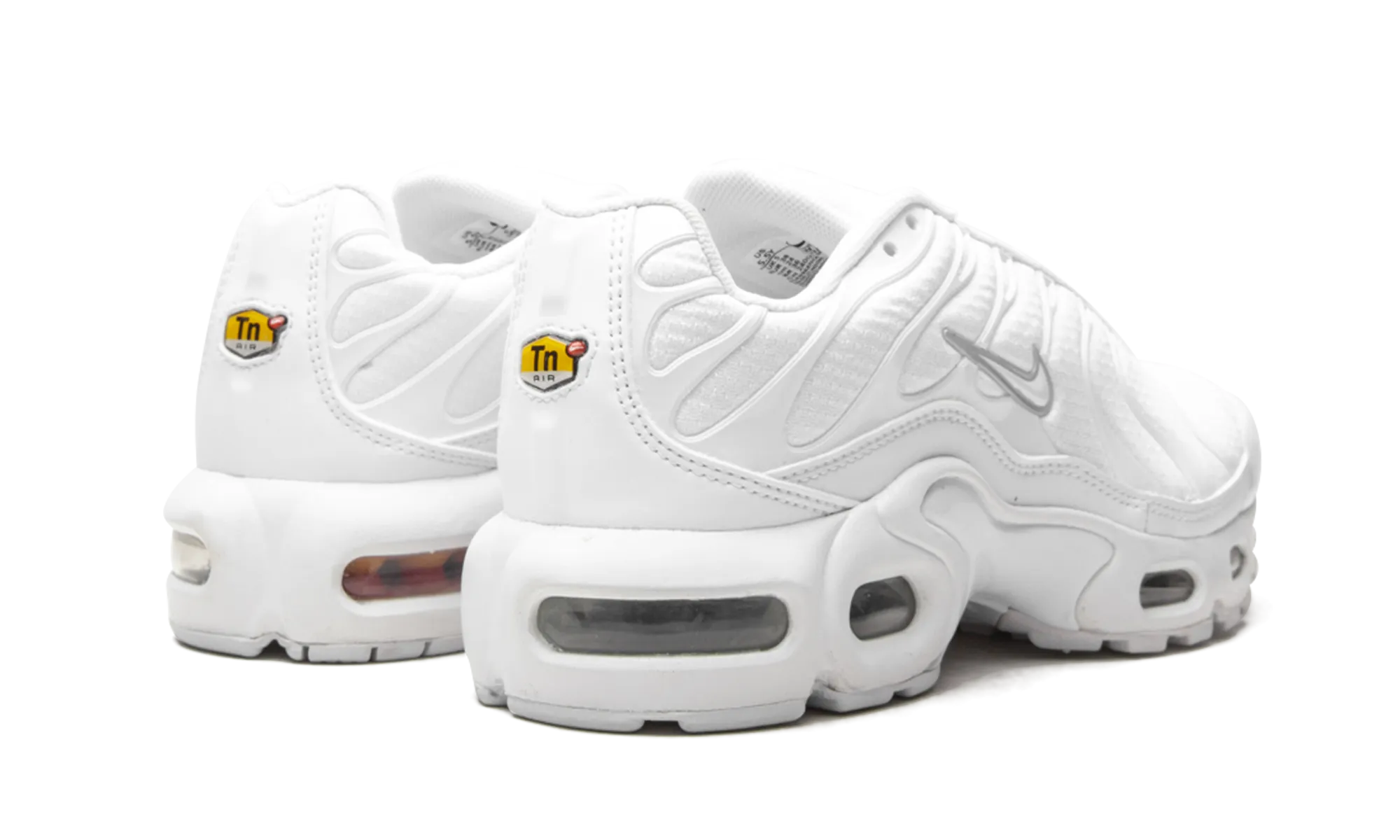 Air Max Plus GS "Triple White" Coordination
