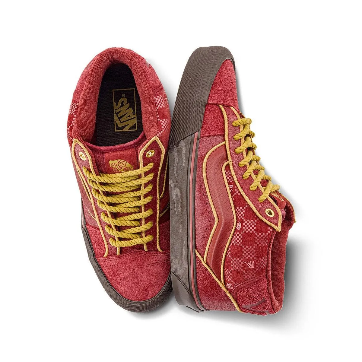 Knu Mid Skool Year of the Dragon 'Dark Red' Breathable wear