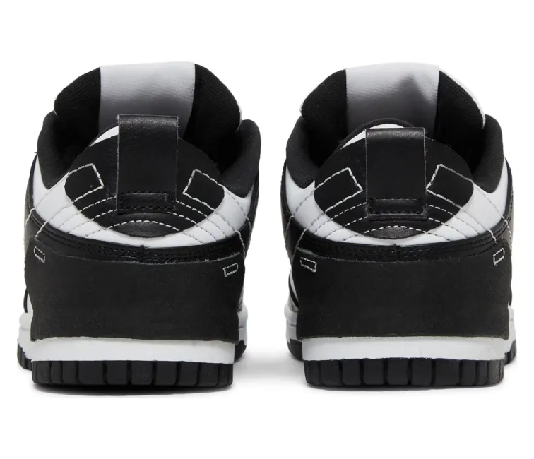 Women's Nike Dunk Low Disrupt 2 (Panda) Smooth Outsole Airy Feel