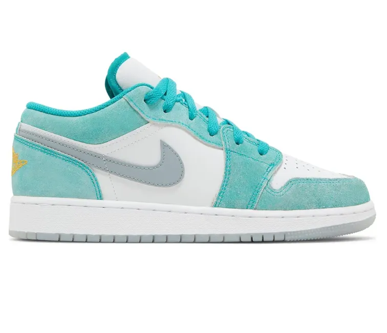 GS Nike Air Jordan 1 Low SE (New Emerald) Support Base PaddedCollar