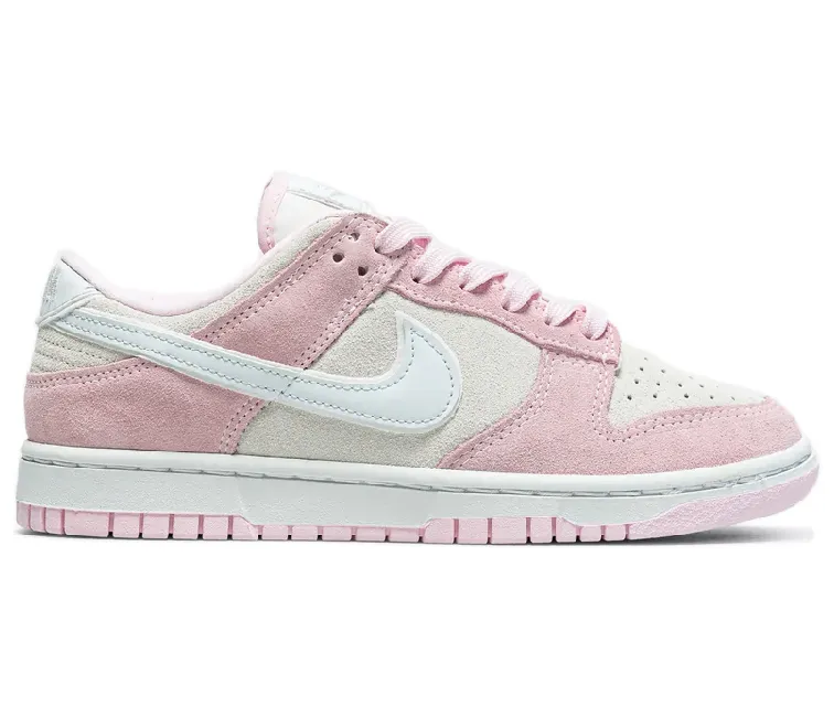 Women's Nike Dunk Low LX (Pink Foam) Streamlined grip