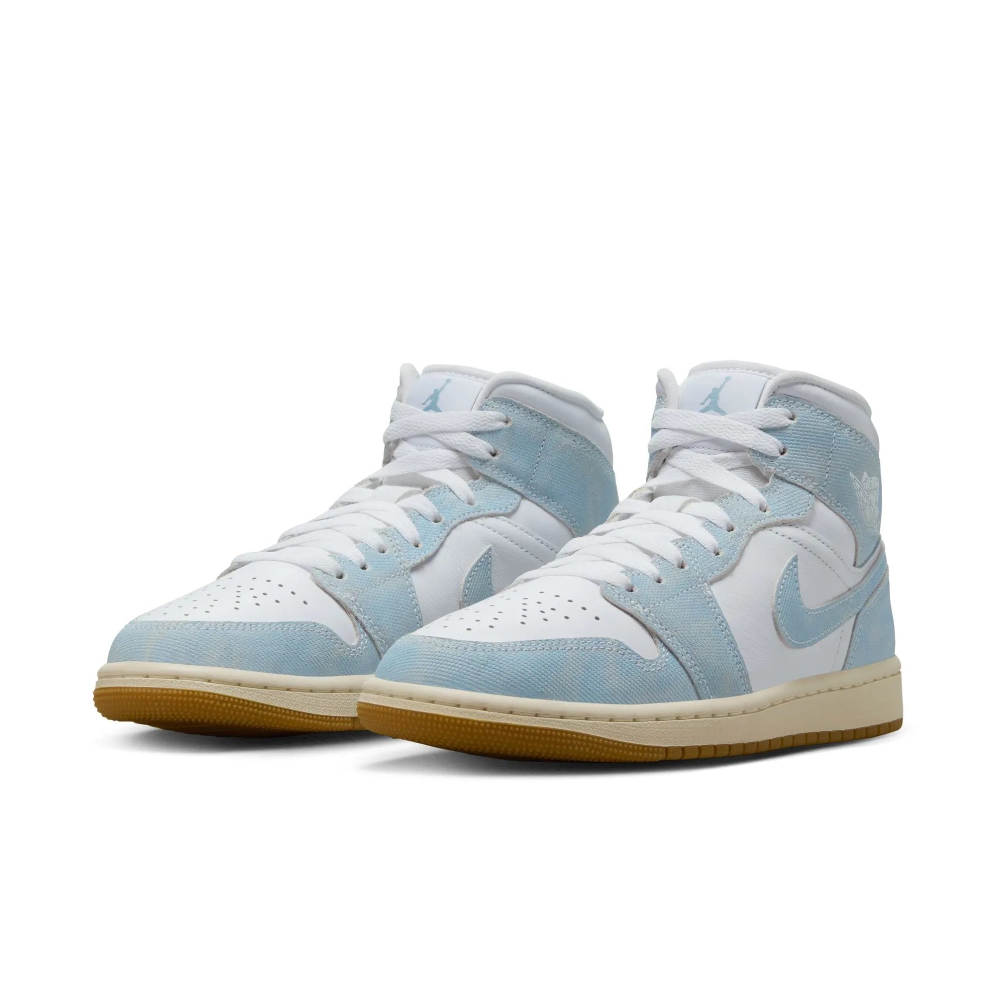 W Air Jordan 1 Mid SE HQ2005-100 Color Pop Meadow Glow