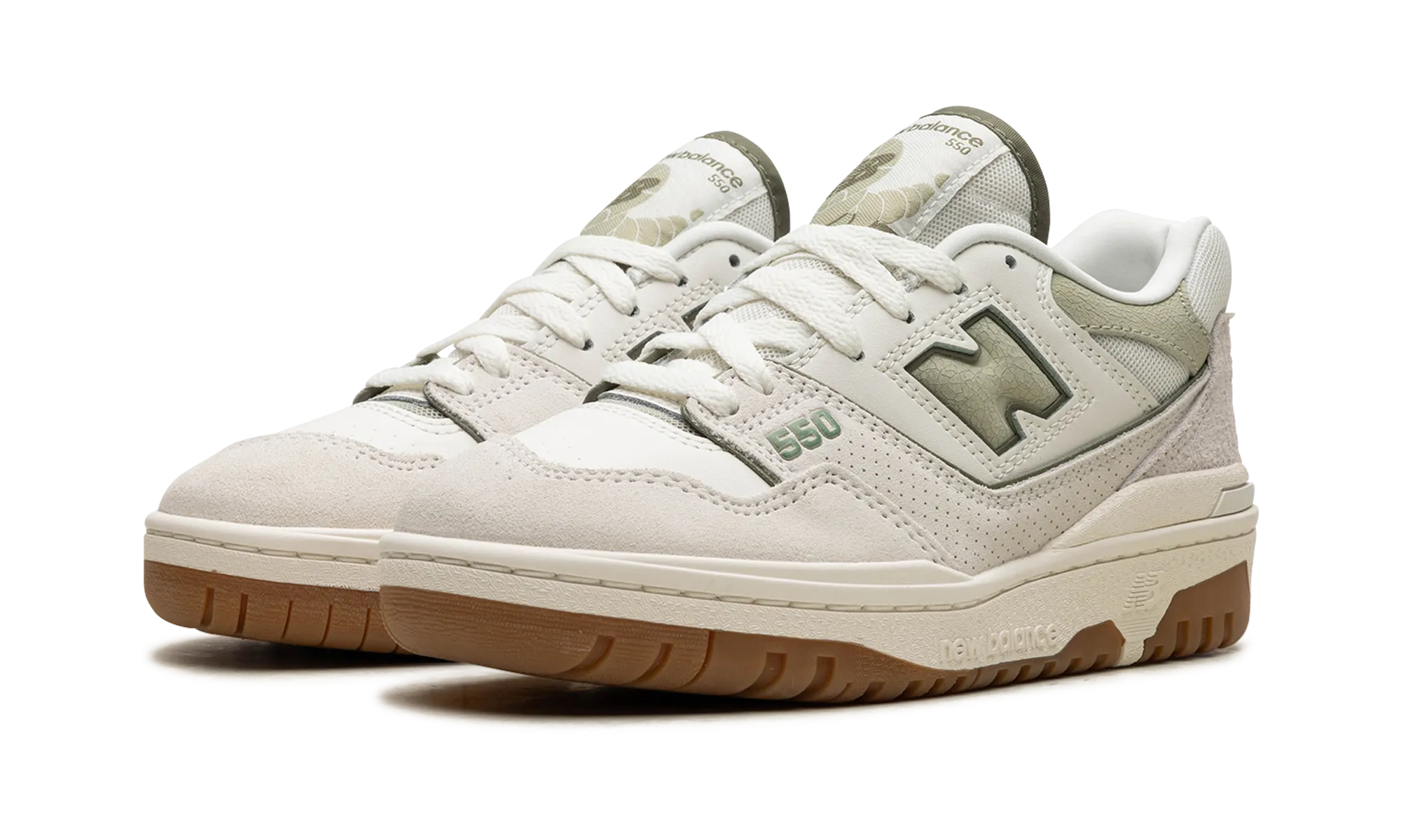550 Wmns "White Grey" Toe Thong Cold weather defense