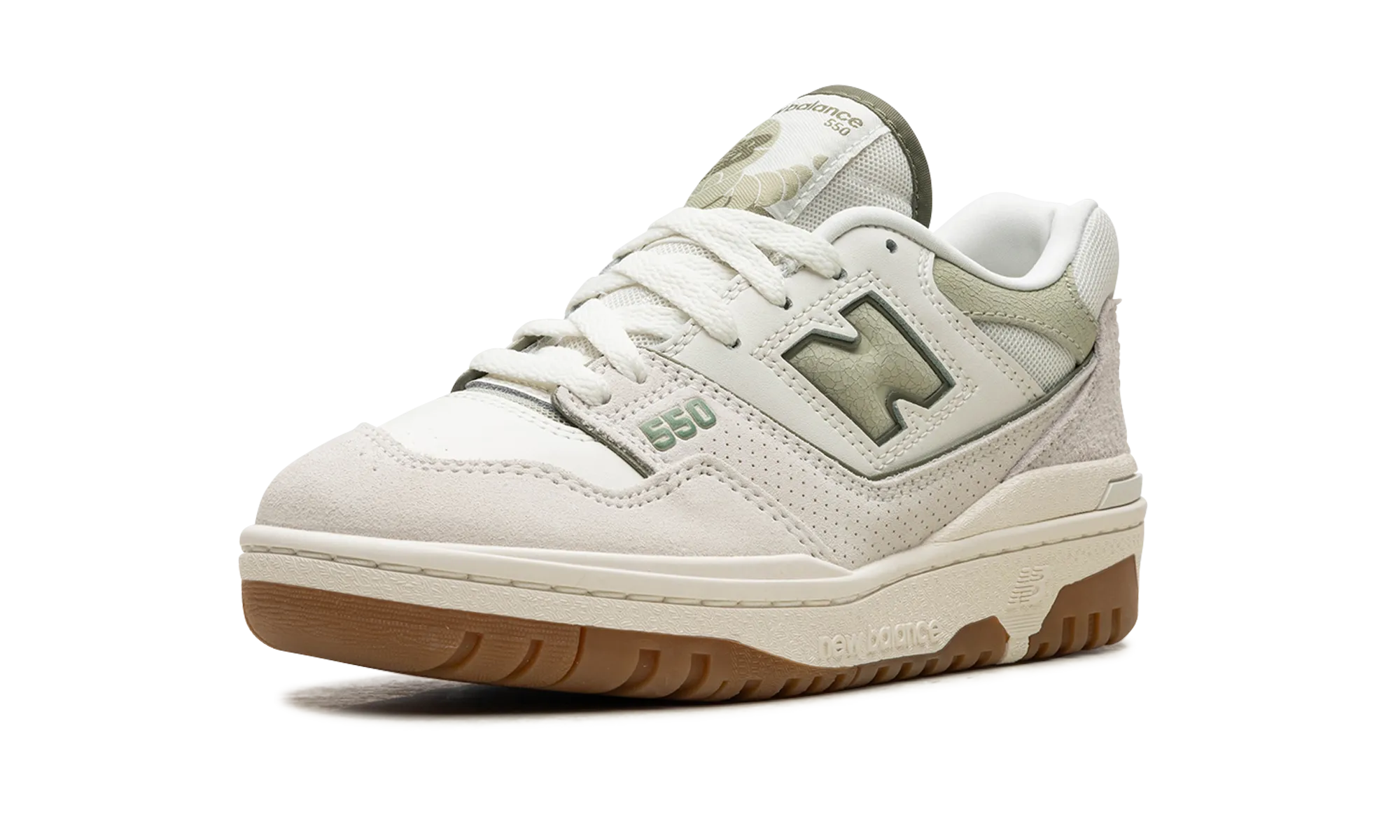velcro shoes 550 Wmns "White Grey"