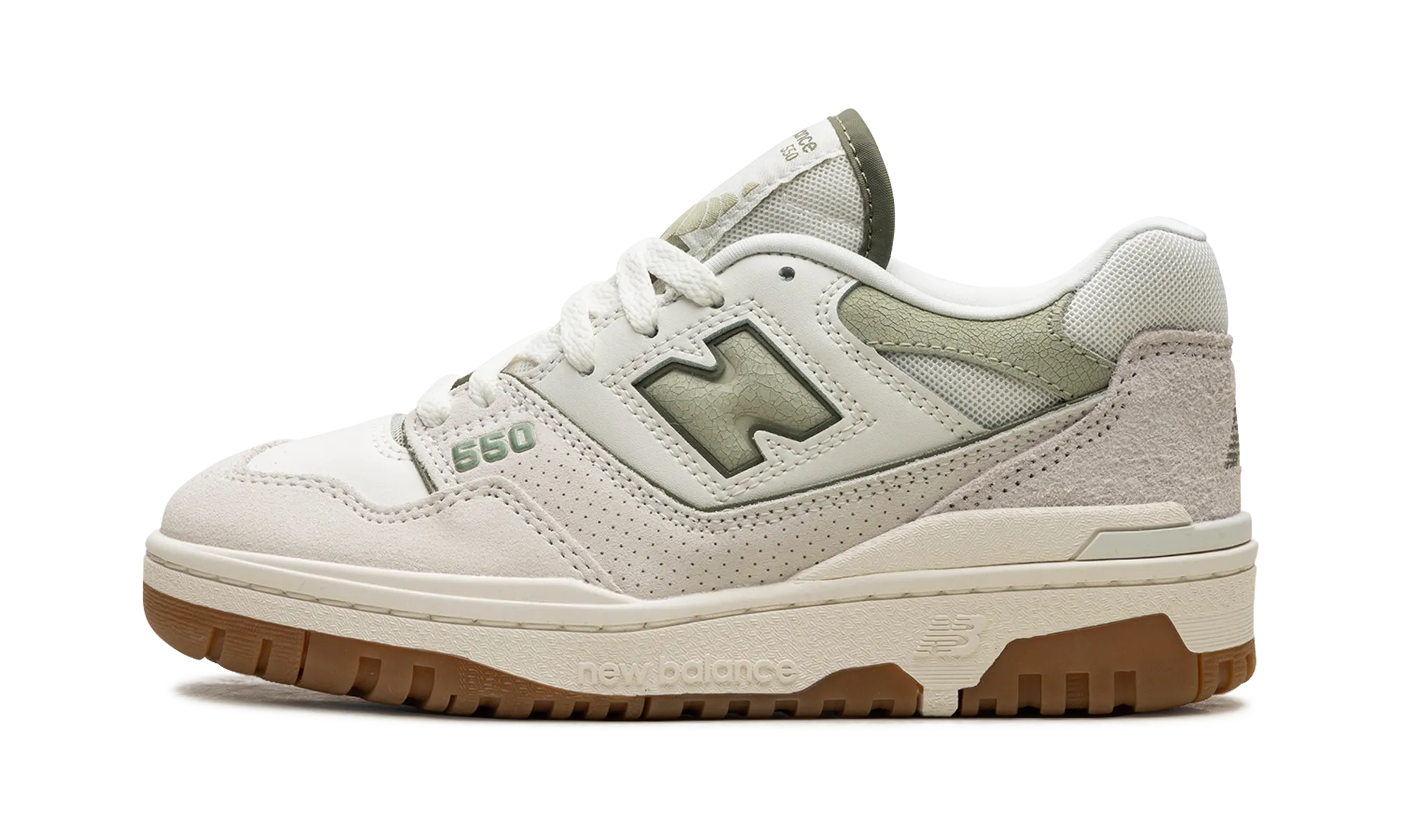 550 Wmns "White Grey" experienced runner shoes