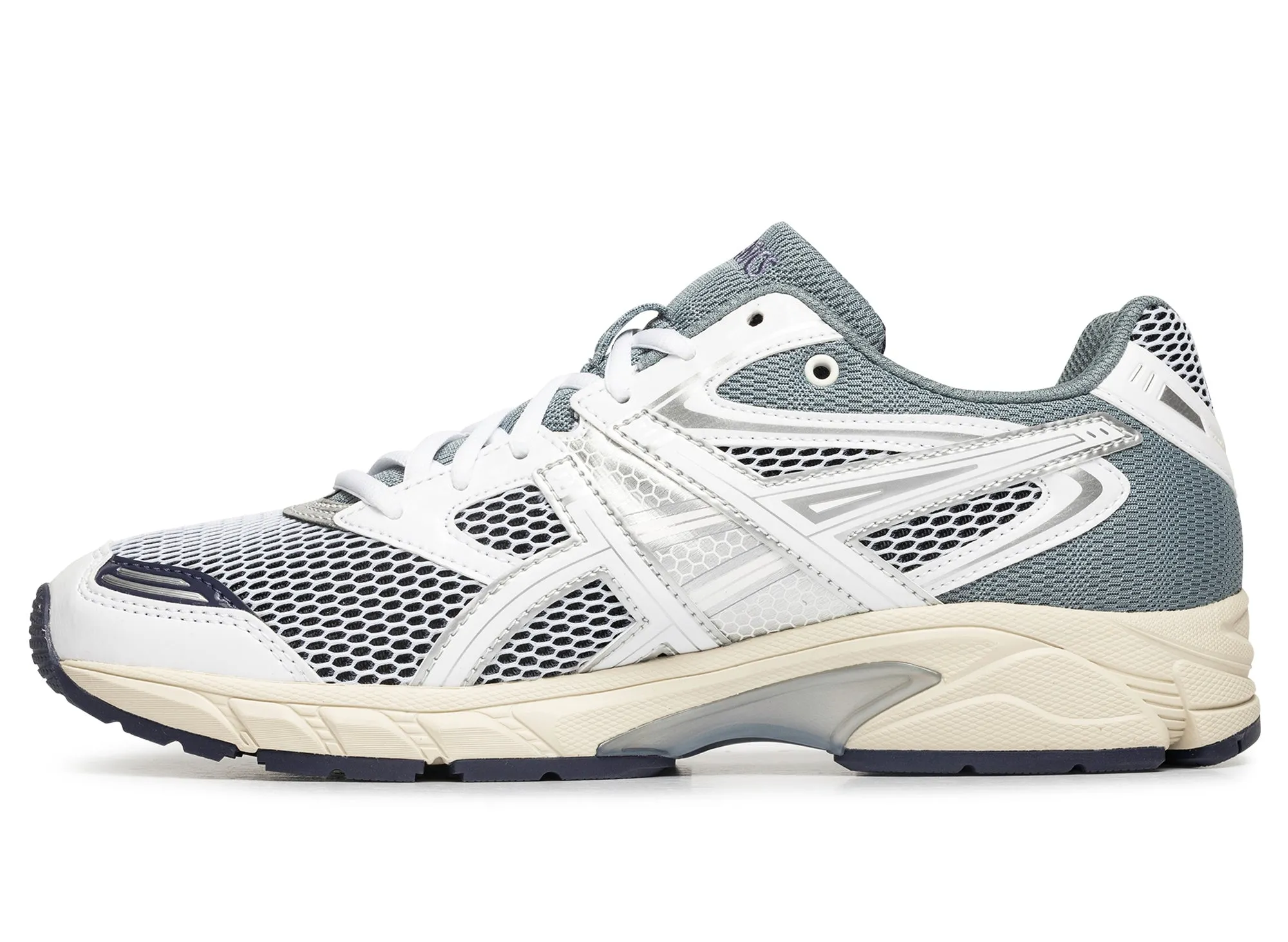 Breathable mesh Asics Gel-DS Trainer 14 'White / Pure Silver'