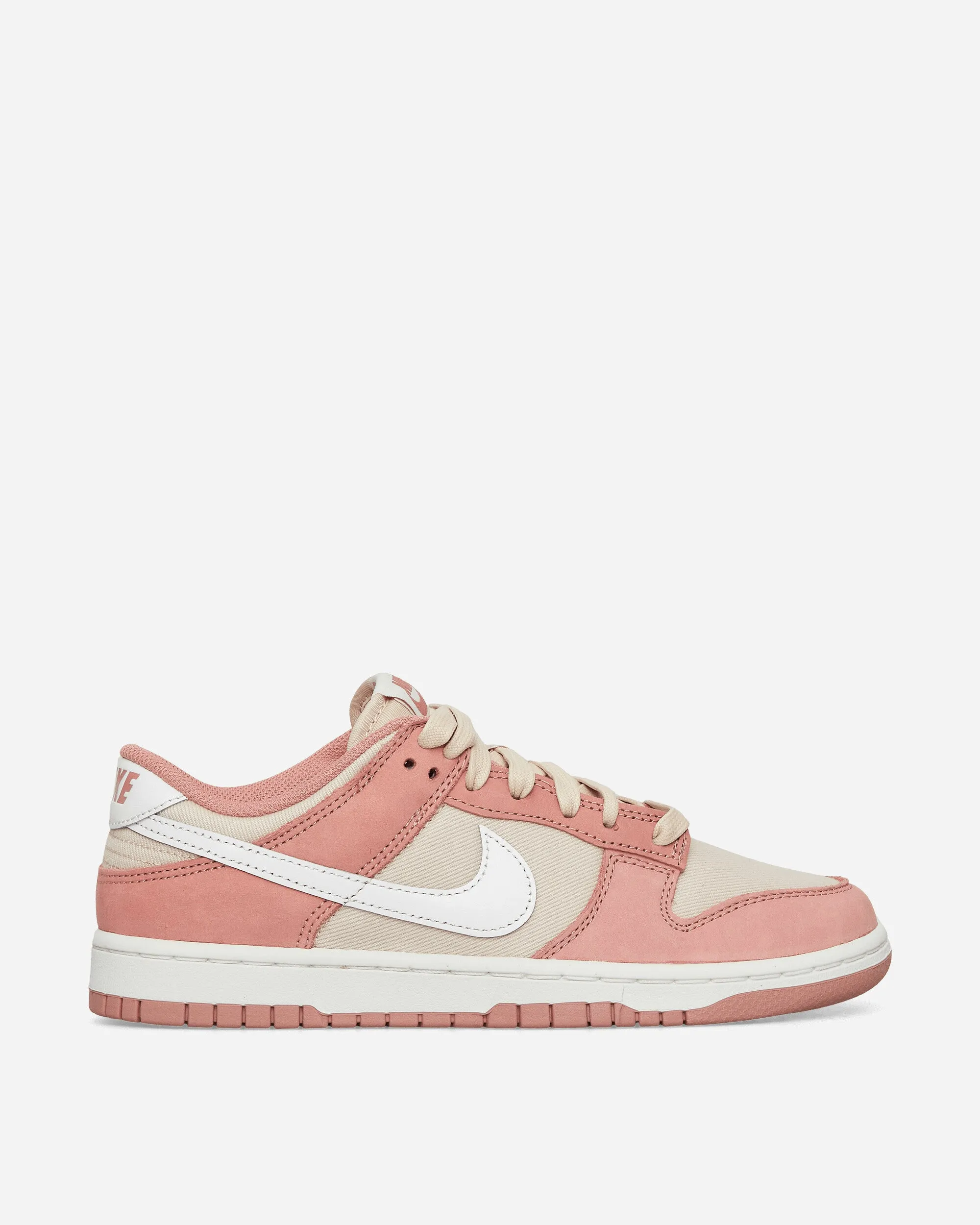 Stretch Woven Collar Dunk Low Retro PRM Sneakers Red Stardust / Summit White