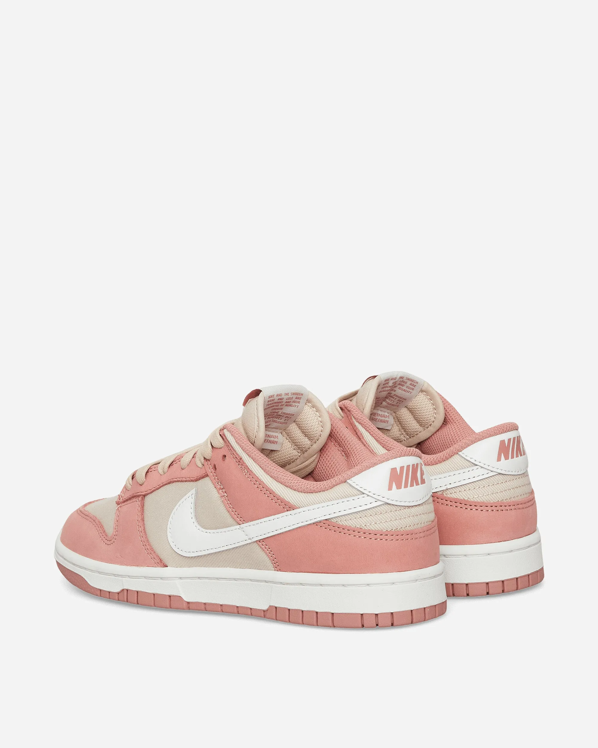 Dunk Low Retro PRM Sneakers Red Stardust / Summit White temperature regulation