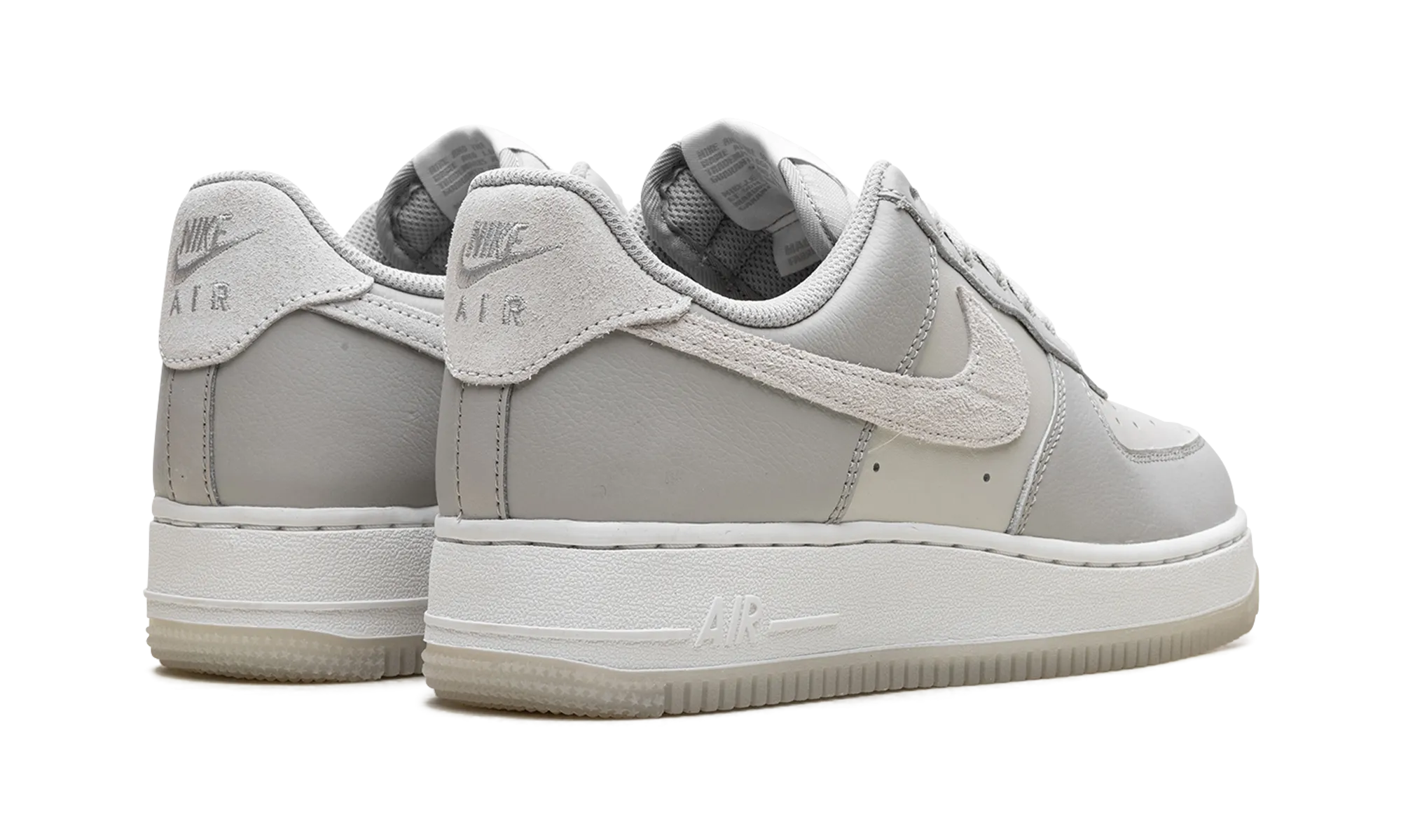 Tapered Heel Design Push Harder Air Force 1 '07 "Light Bone"
