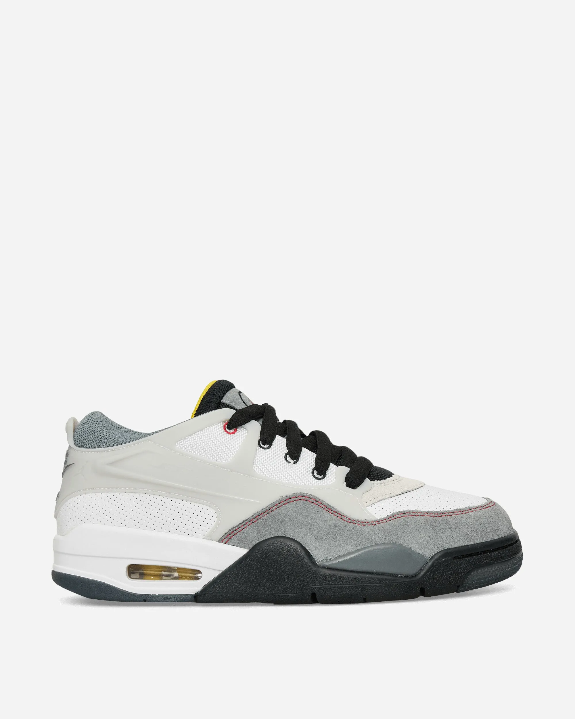 Fast Step Ultra Breathable Knit Air Jordan 4 RM Premium Sneakers White / Smoke Gray